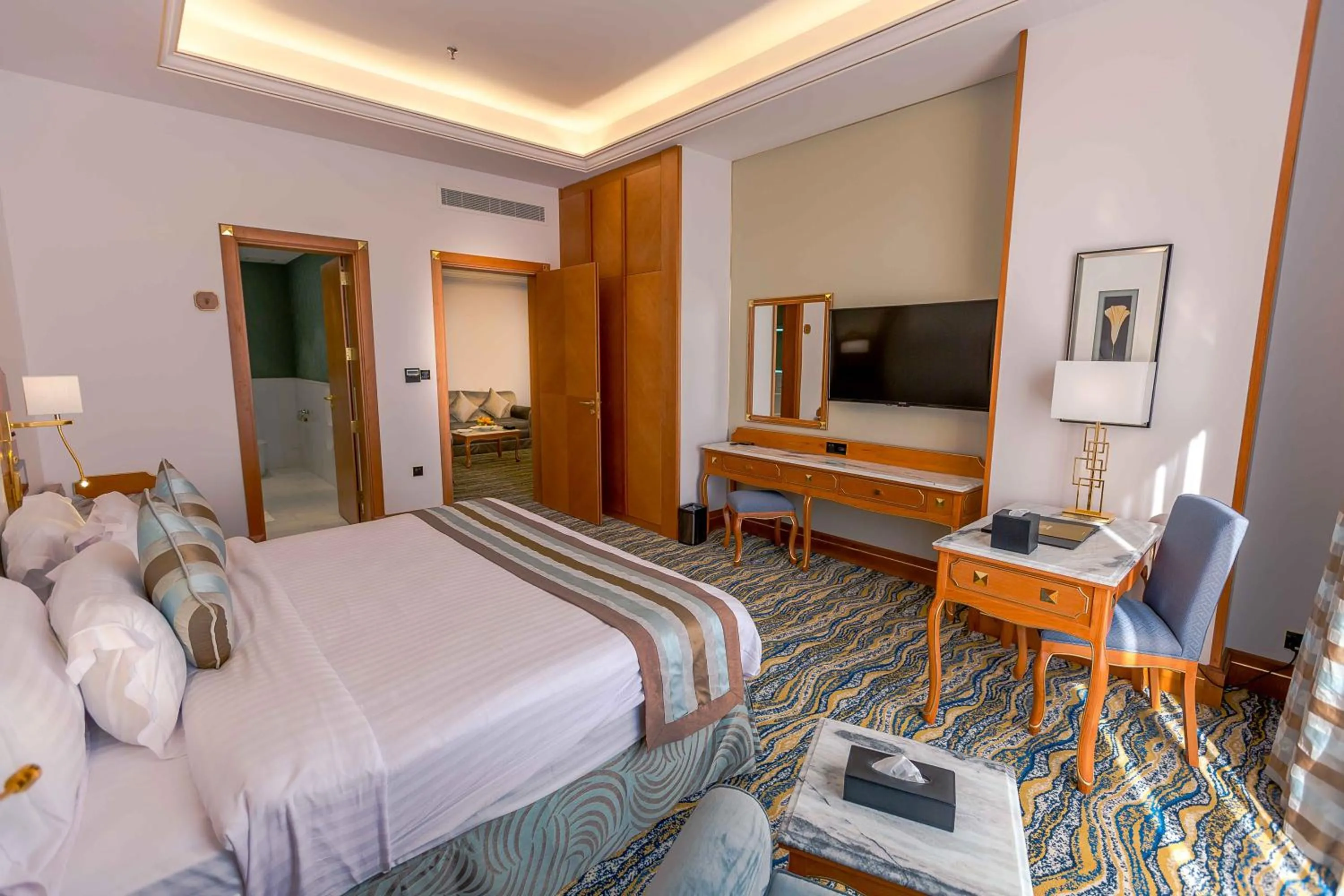 Bed in Iridium Hotel