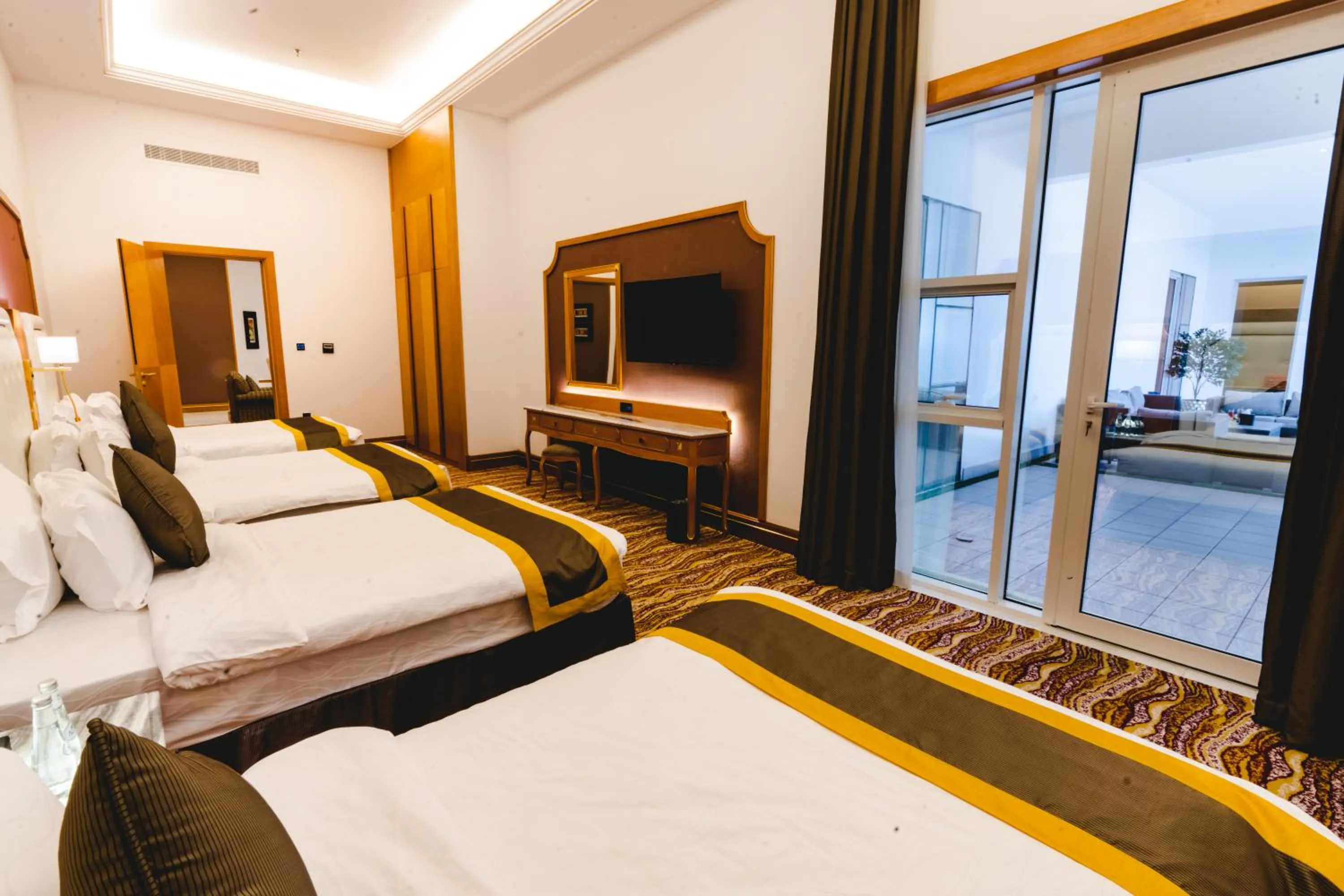 Bed in Iridium Hotel