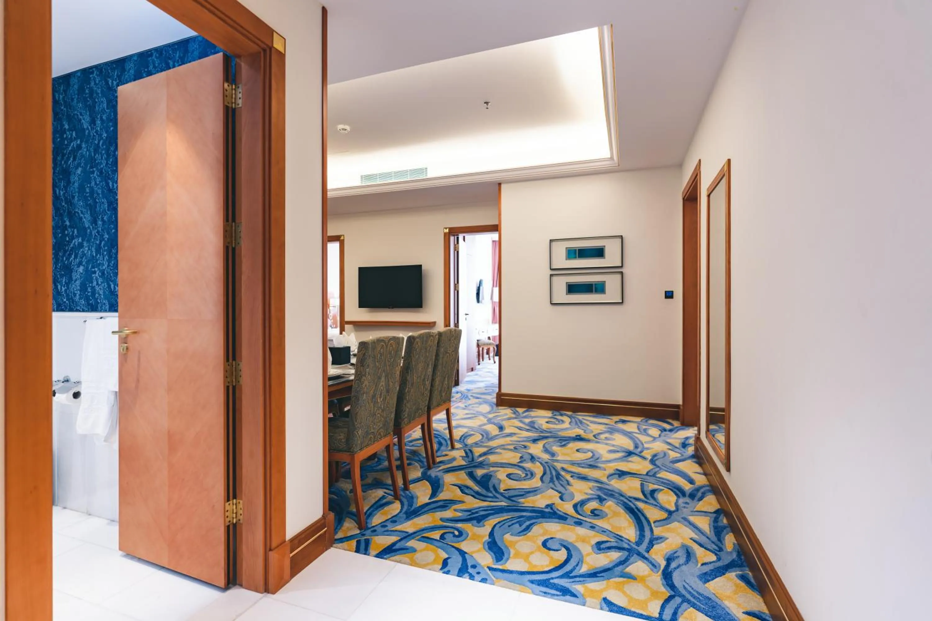 Bed in Iridium Hotel