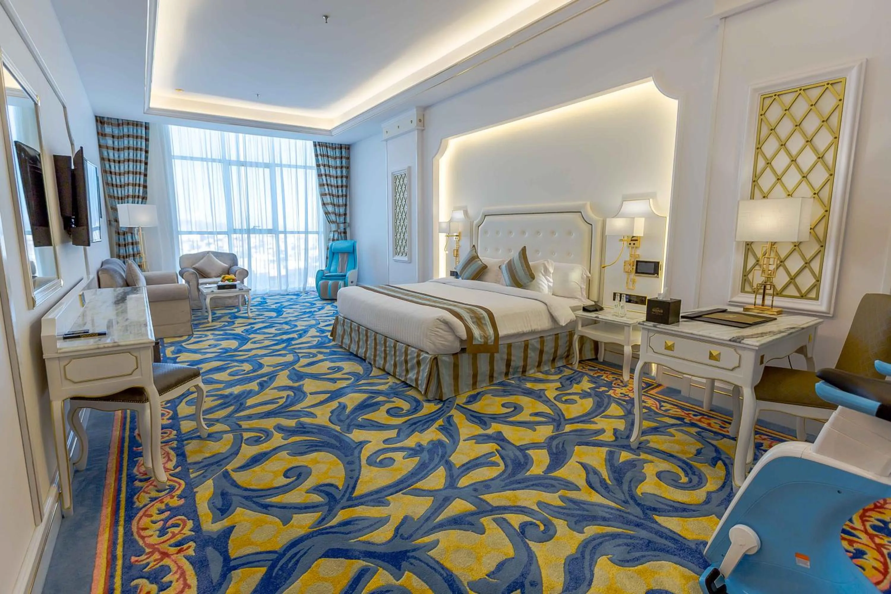 Bed in Iridium Hotel