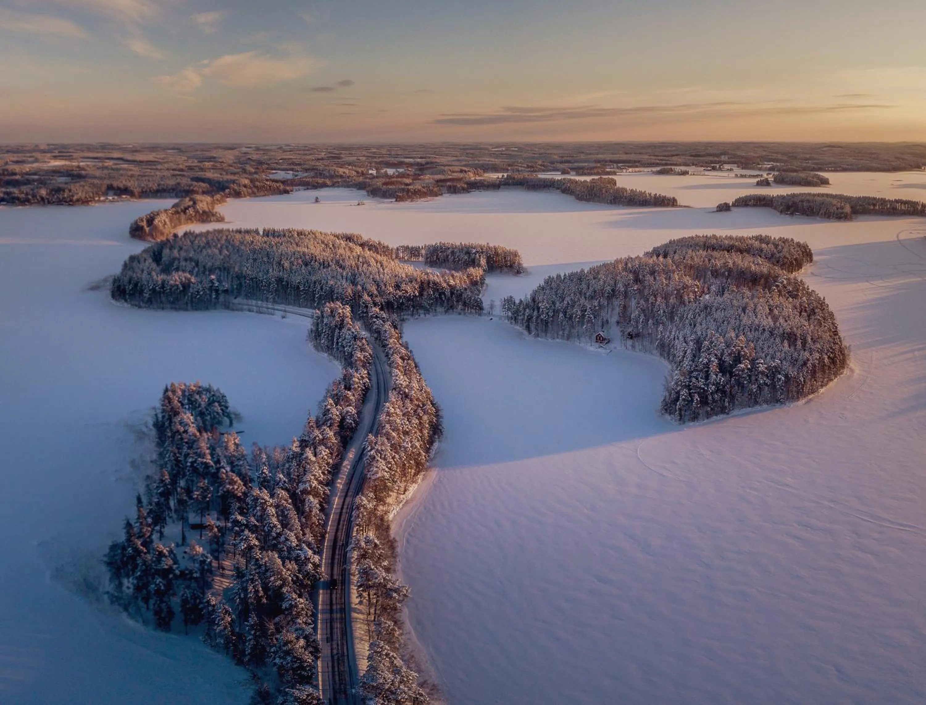 Natural landscape in Holiday Resort Harjun Portti