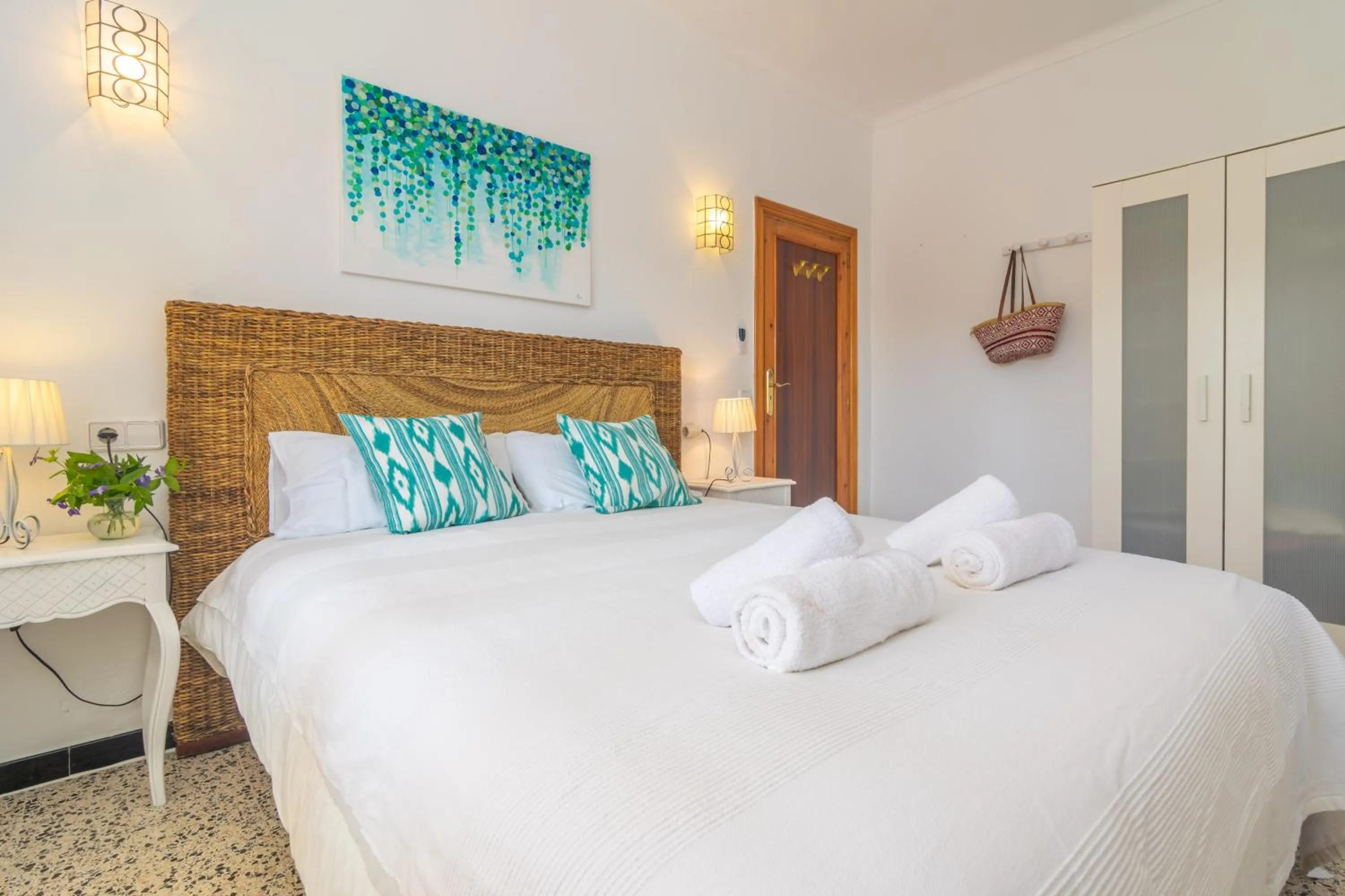 Bedroom, Bed in Sol I Vent