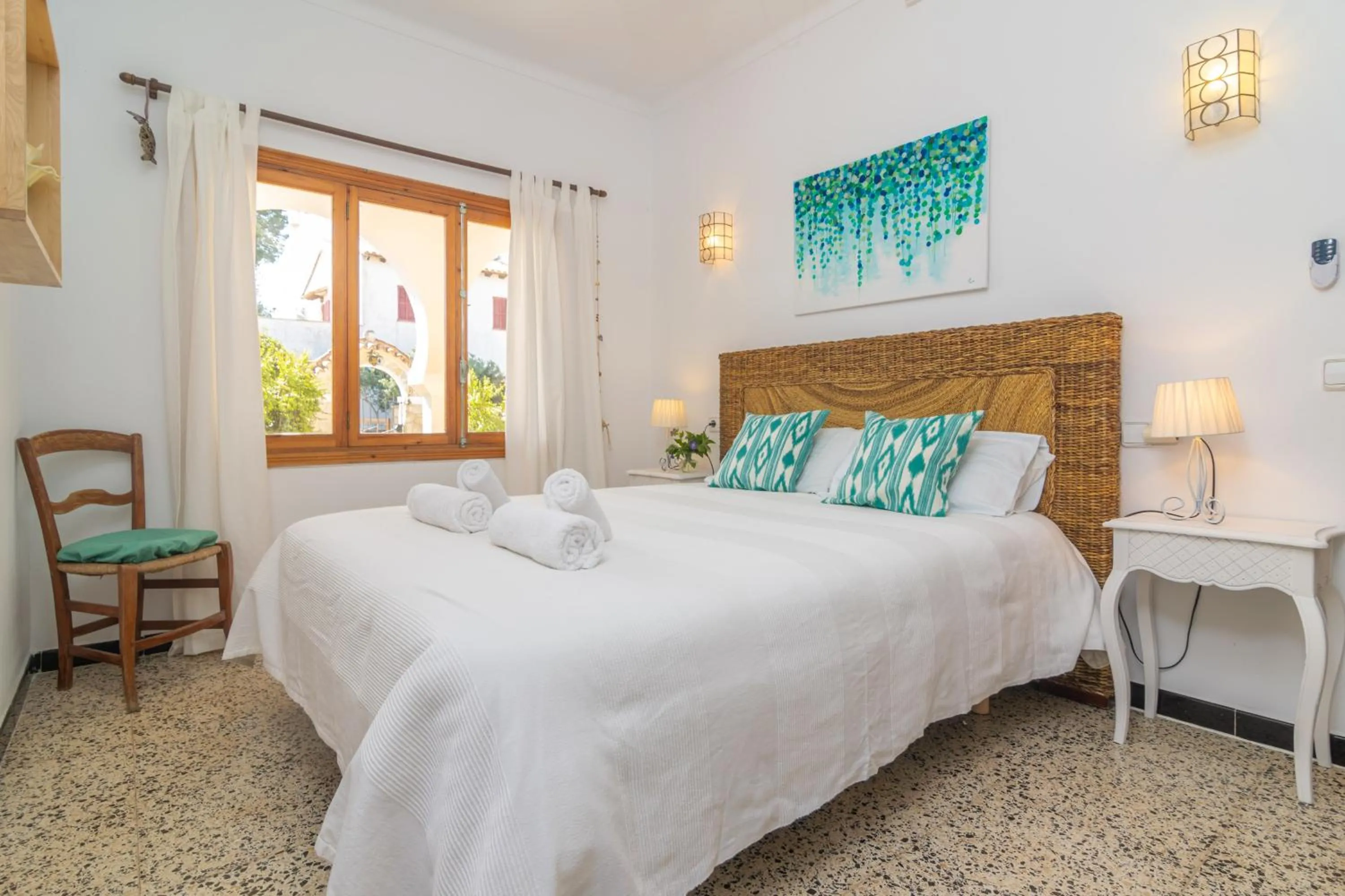 Bedroom, Bed in Sol I Vent