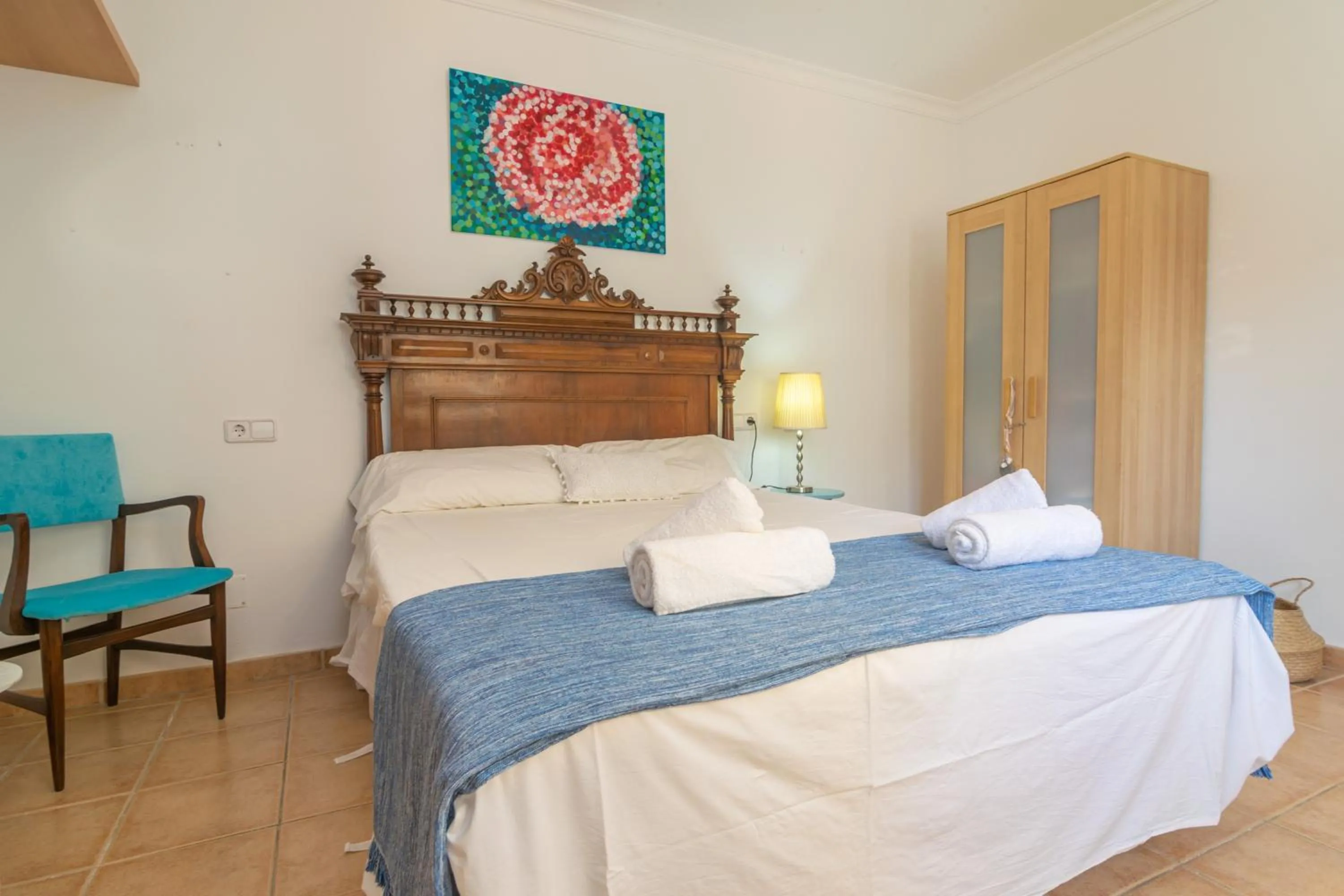 Bedroom, Bed in Sol I Vent