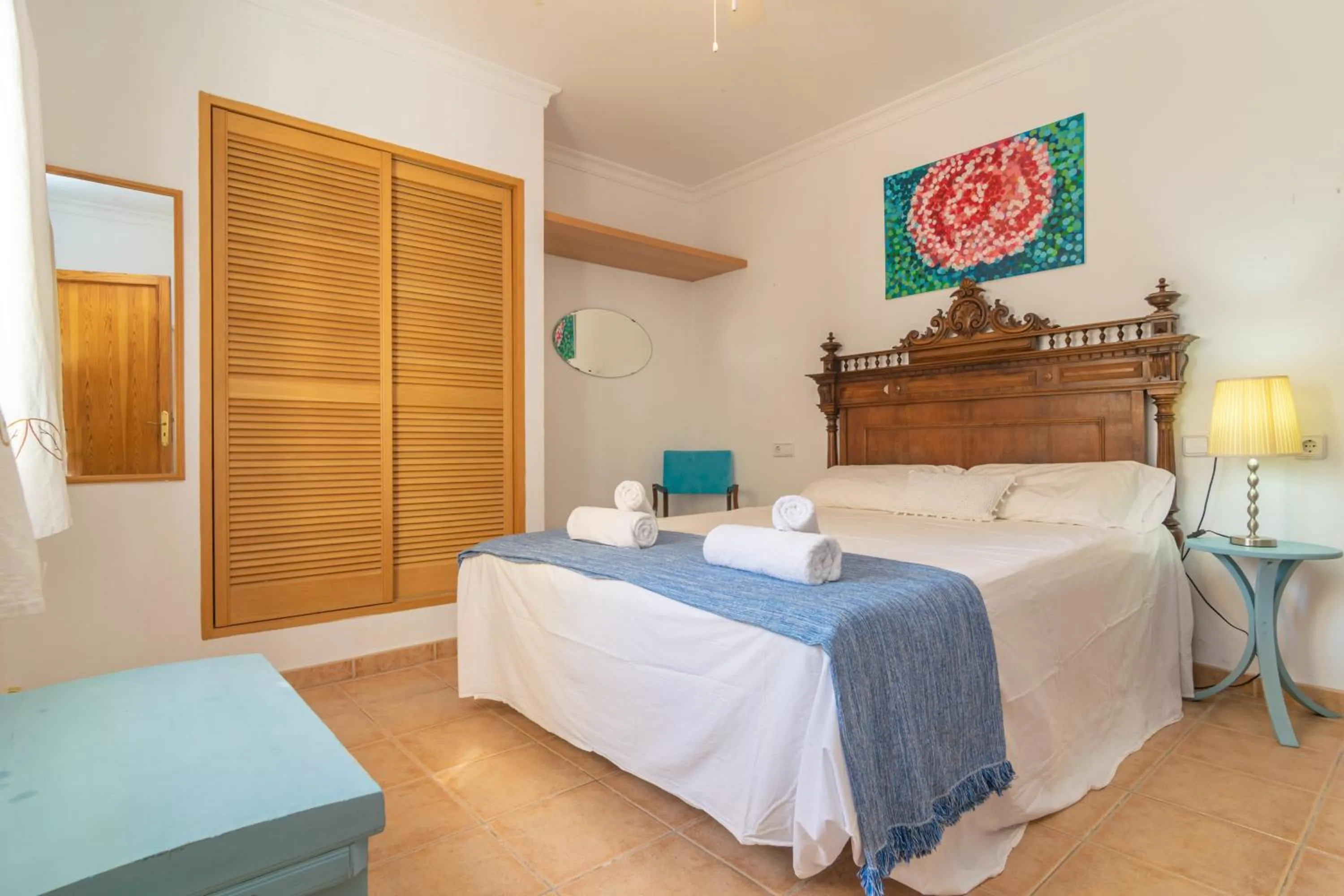 Bedroom, Bed in Sol I Vent