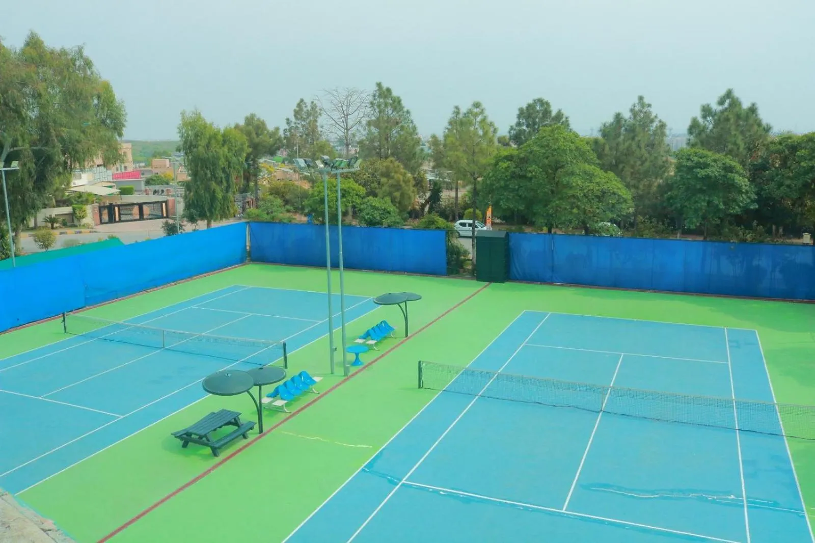 Tennis court in Safari Club 1