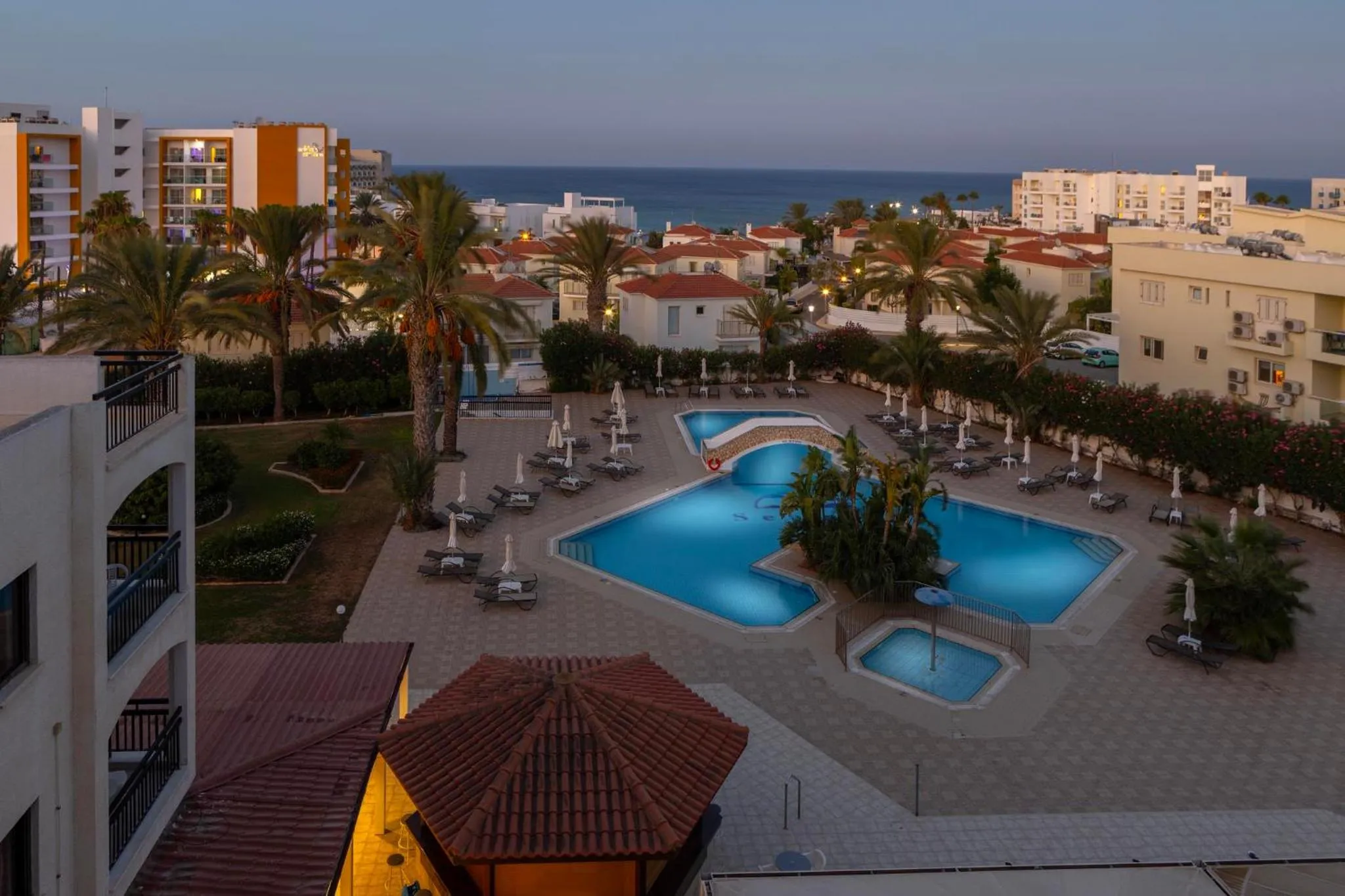 Swimming pool in Seagull Hotel Apartments