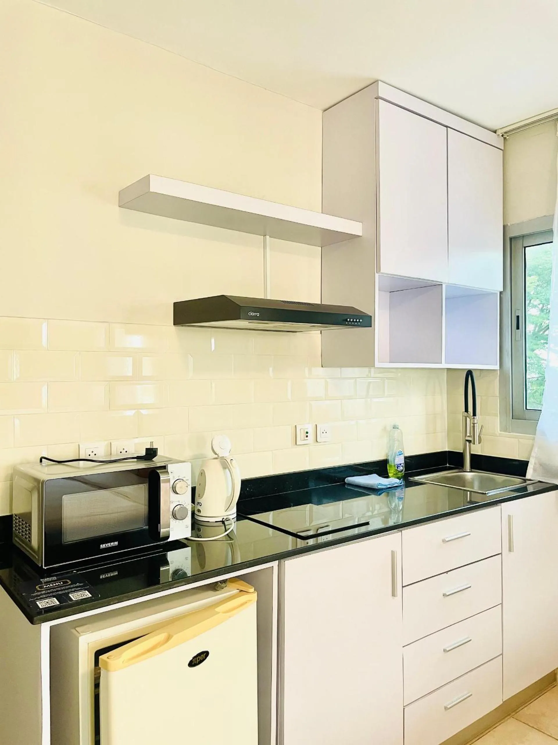 Kitchen or kitchenette in Résidences Les Hauts de l'Indenié