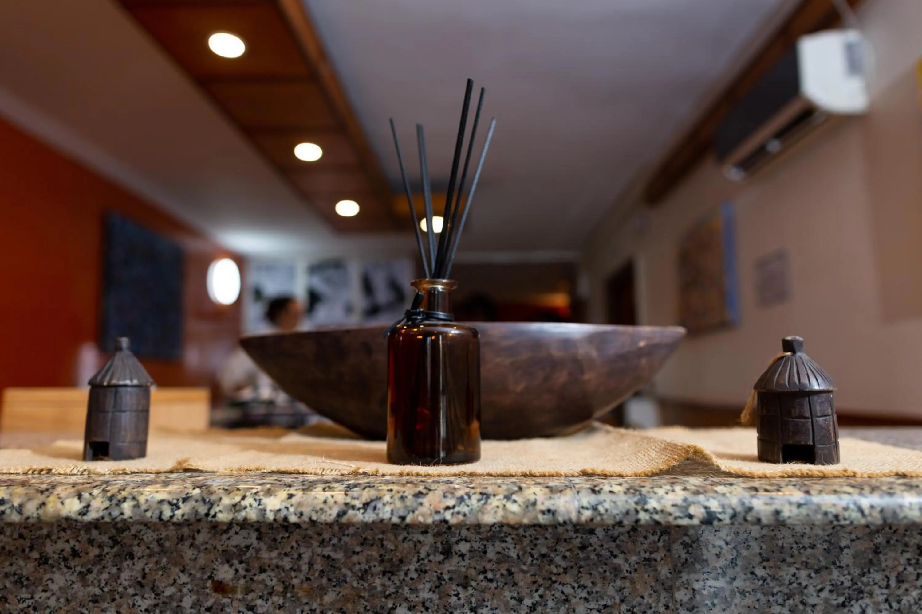 Lobby or reception in Résidences Les Hauts de l'Indenié