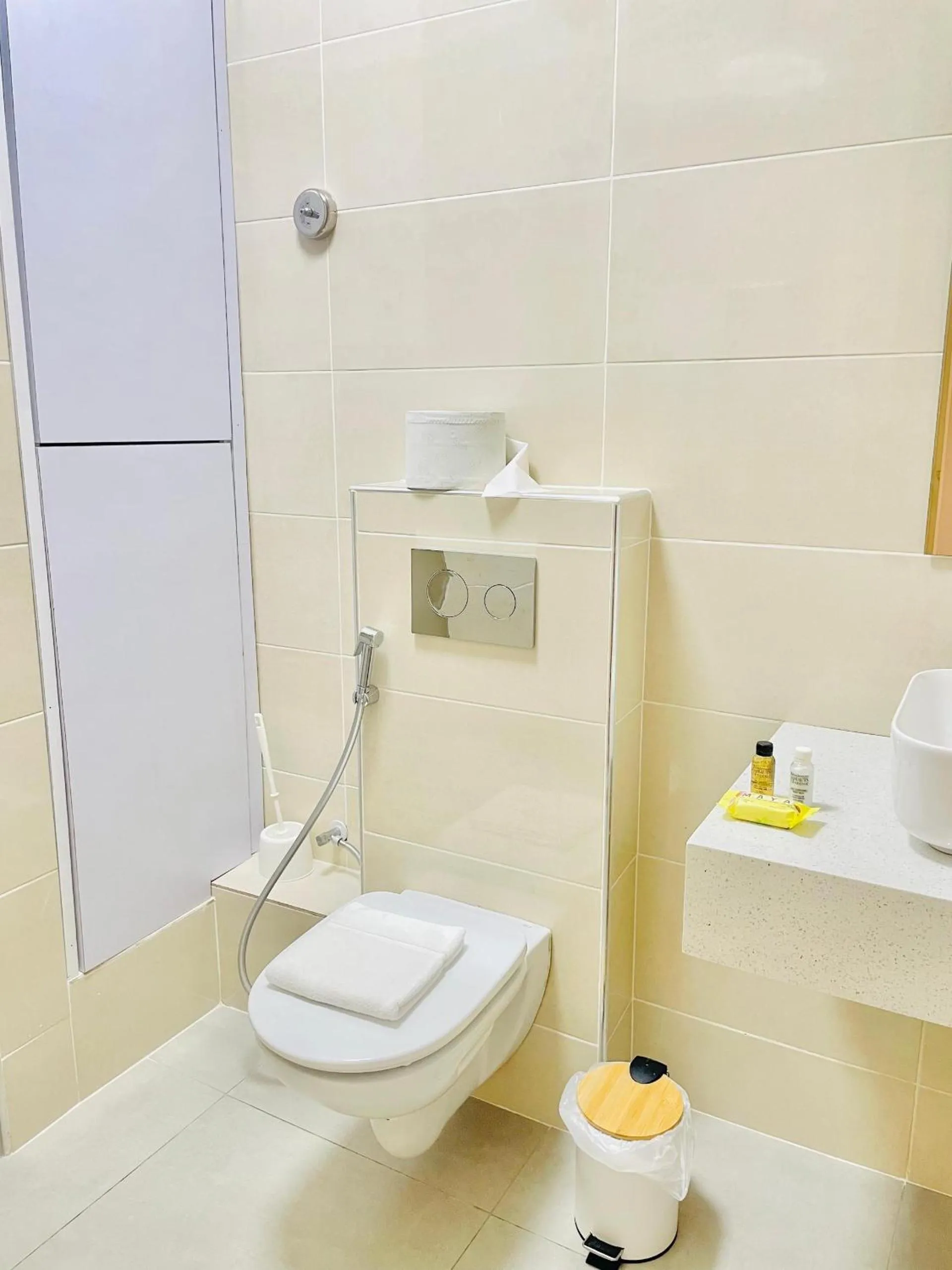 Shower in Résidences Les Hauts de l'Indenié