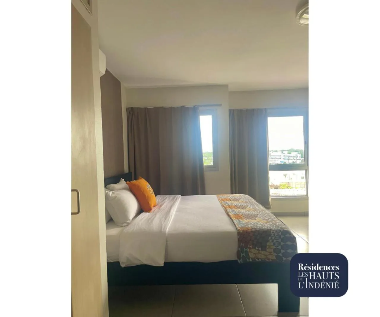 Natural landscape, Bed in Résidences Les Hauts de l'Indenié