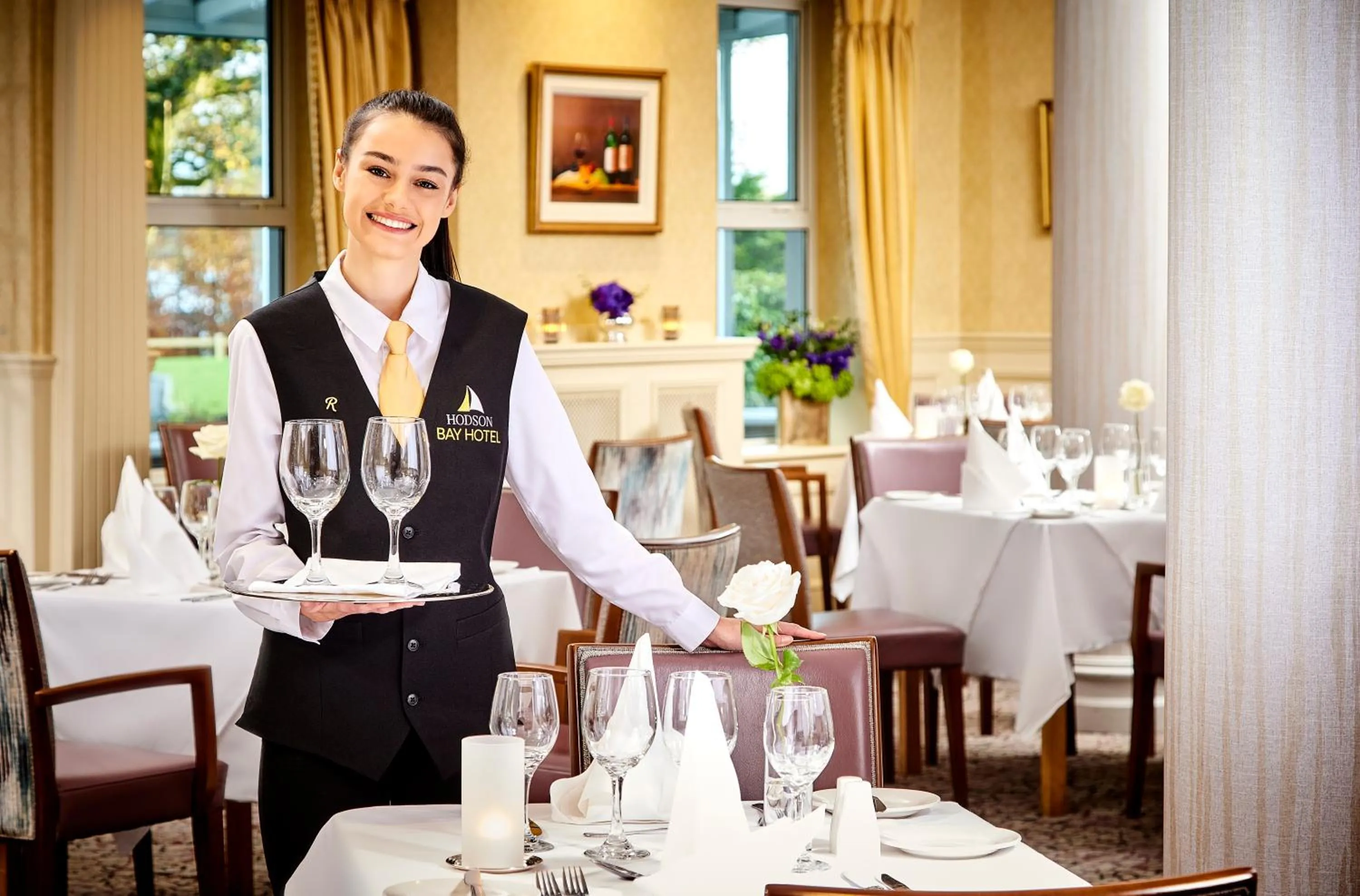 Staff in Hodson Bay Hotel