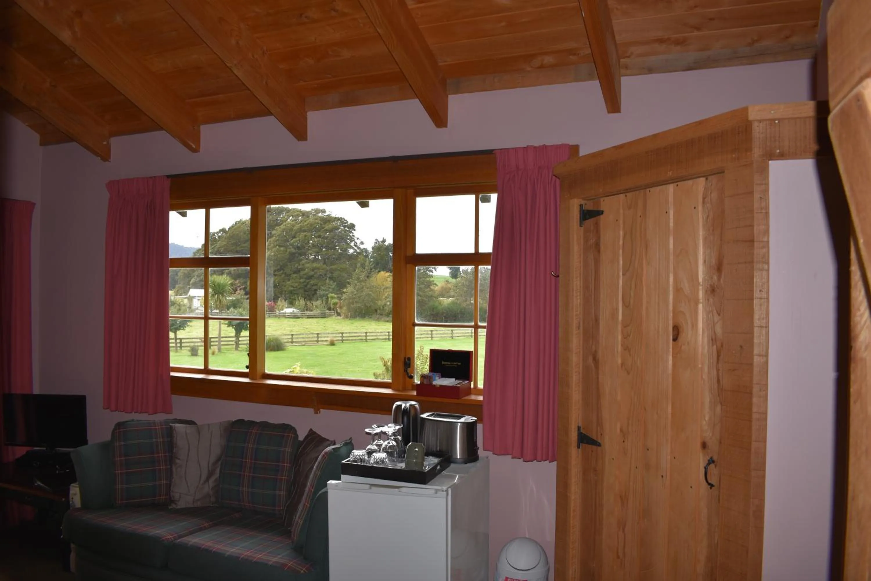 Seating area in The River Lodge