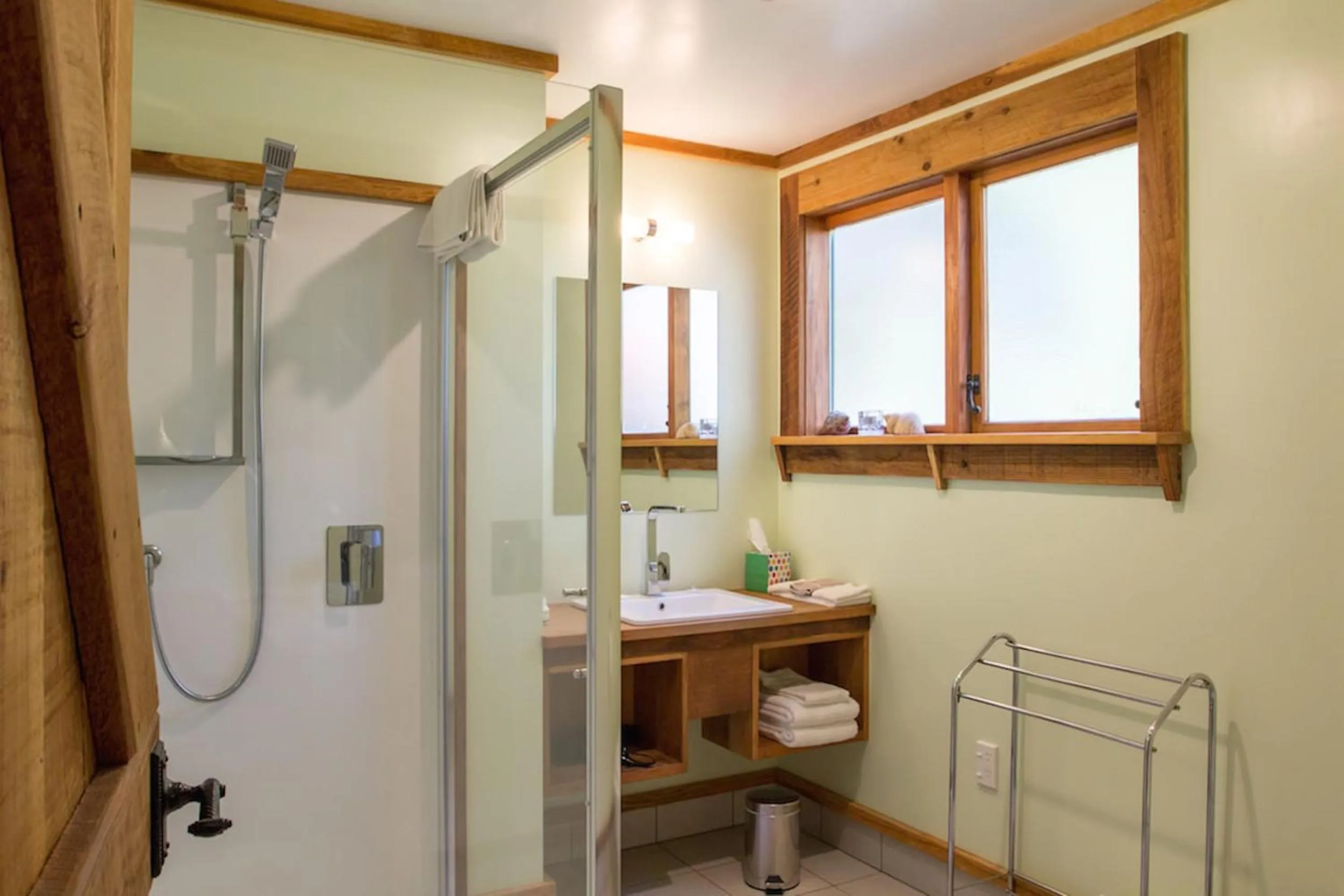 Shower in The River Lodge