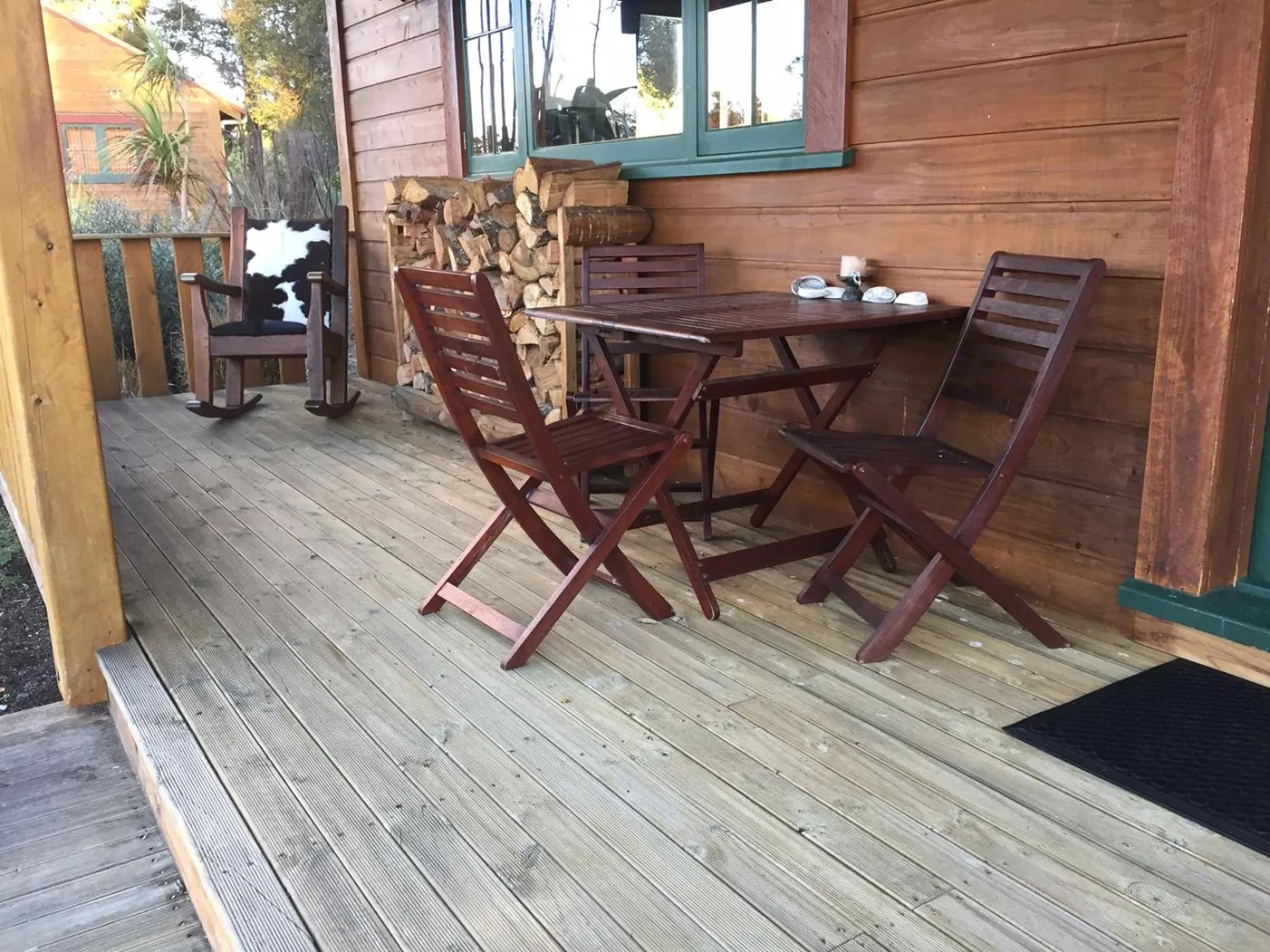 Balcony/Terrace in The River Lodge
