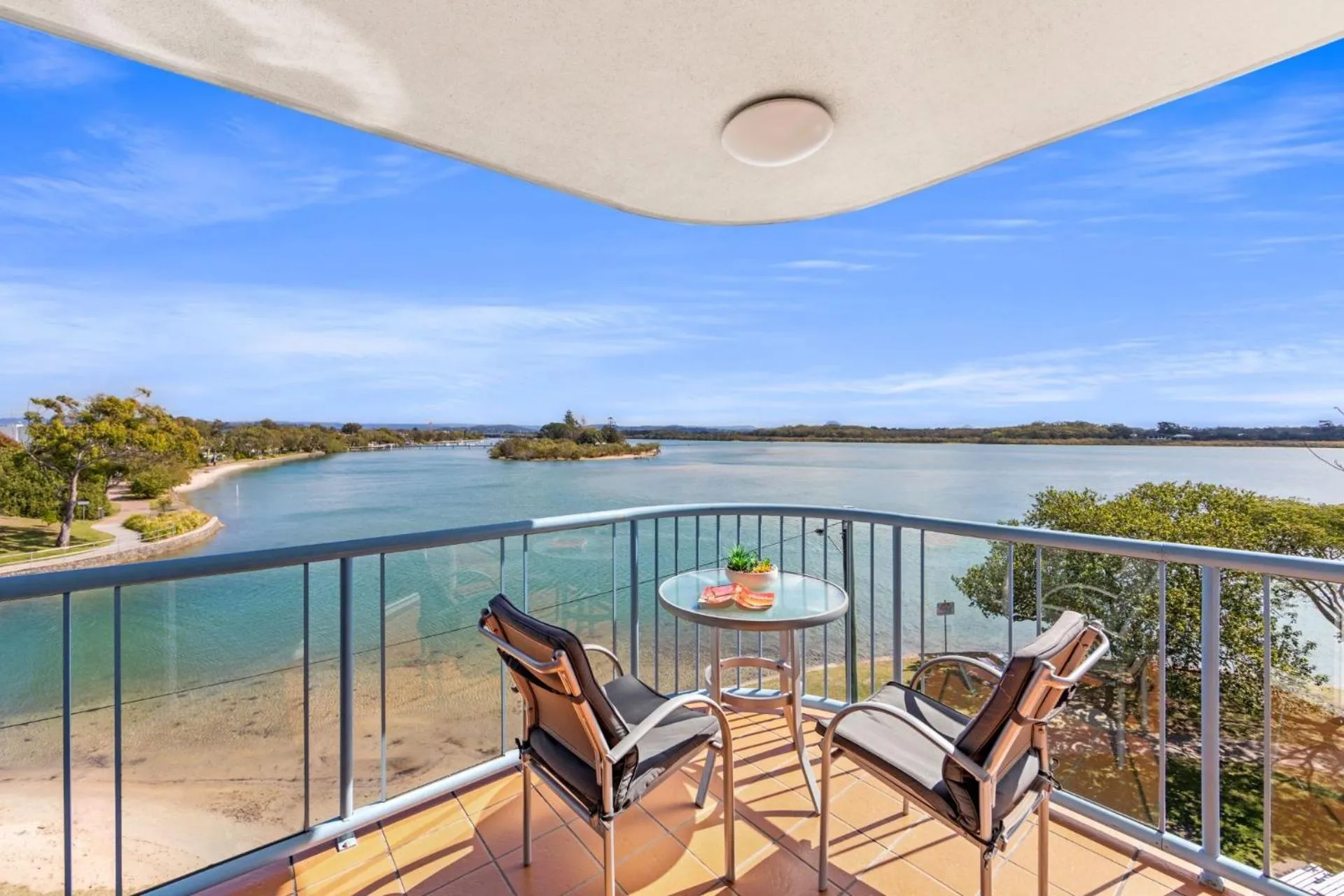 Balcony/Terrace in Reflections Holiday Apartments