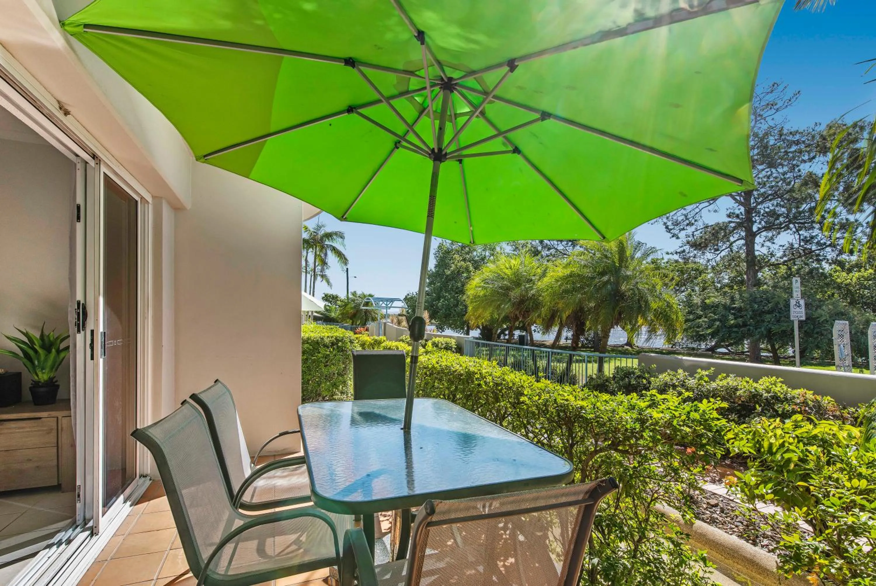 Balcony/Terrace in Reflections Holiday Apartments