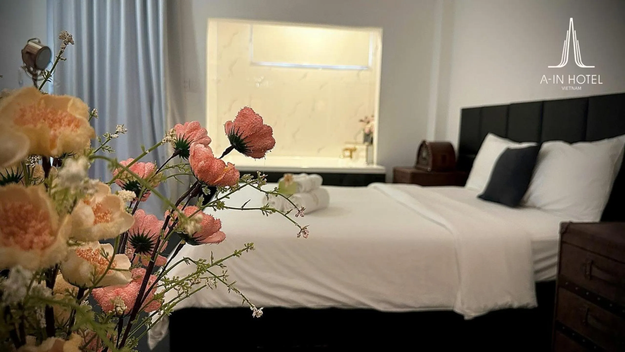 Bed in A In Hotel Glamour