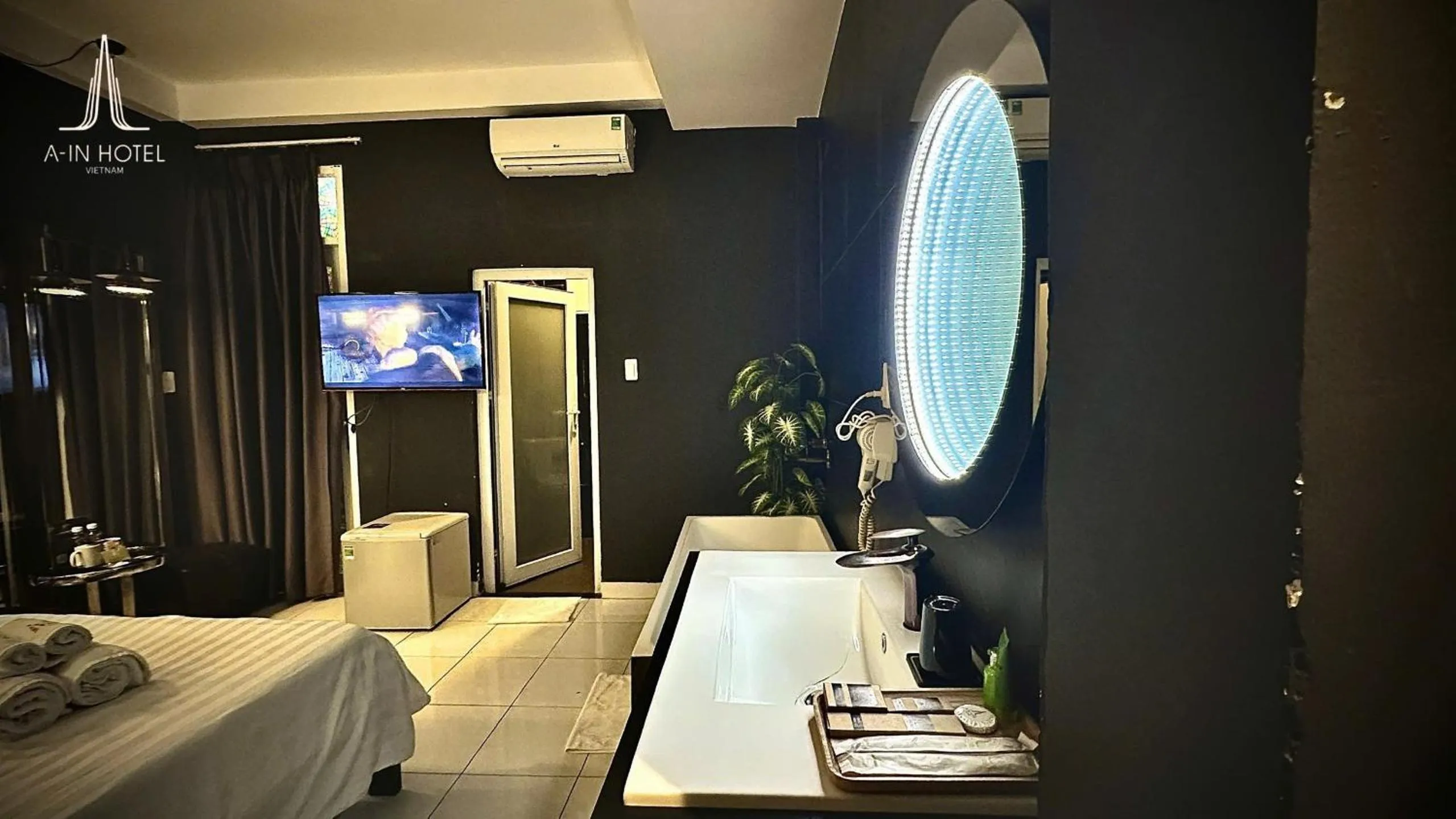 Bed in A In Hotel Glamour