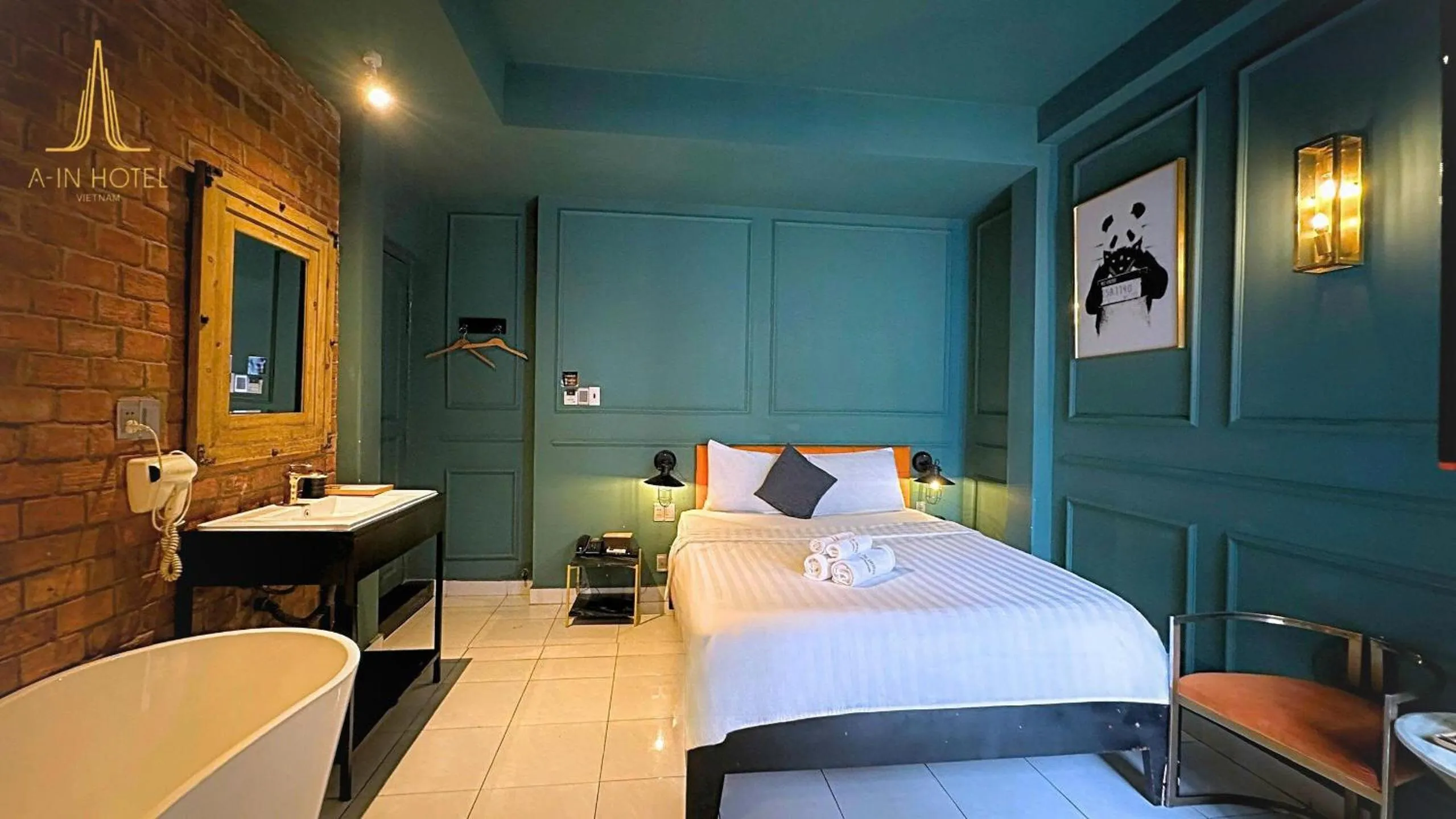 Bed in A In Hotel Glamour