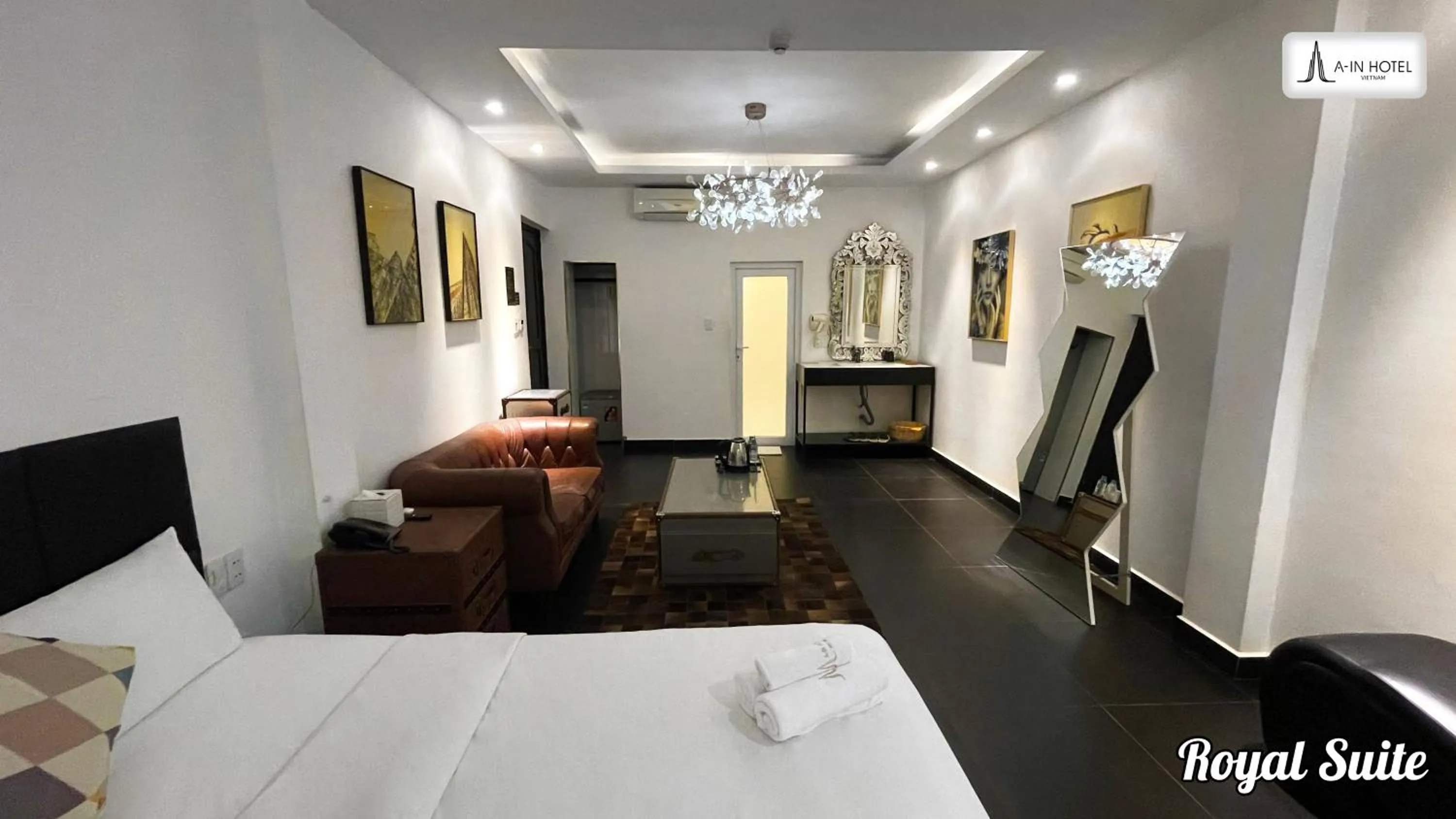 Bed in A In Hotel Glamour