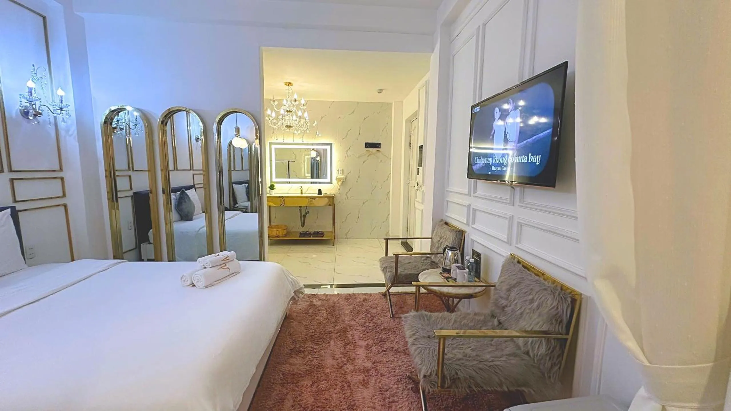 Bed in A In Hotel Glamour