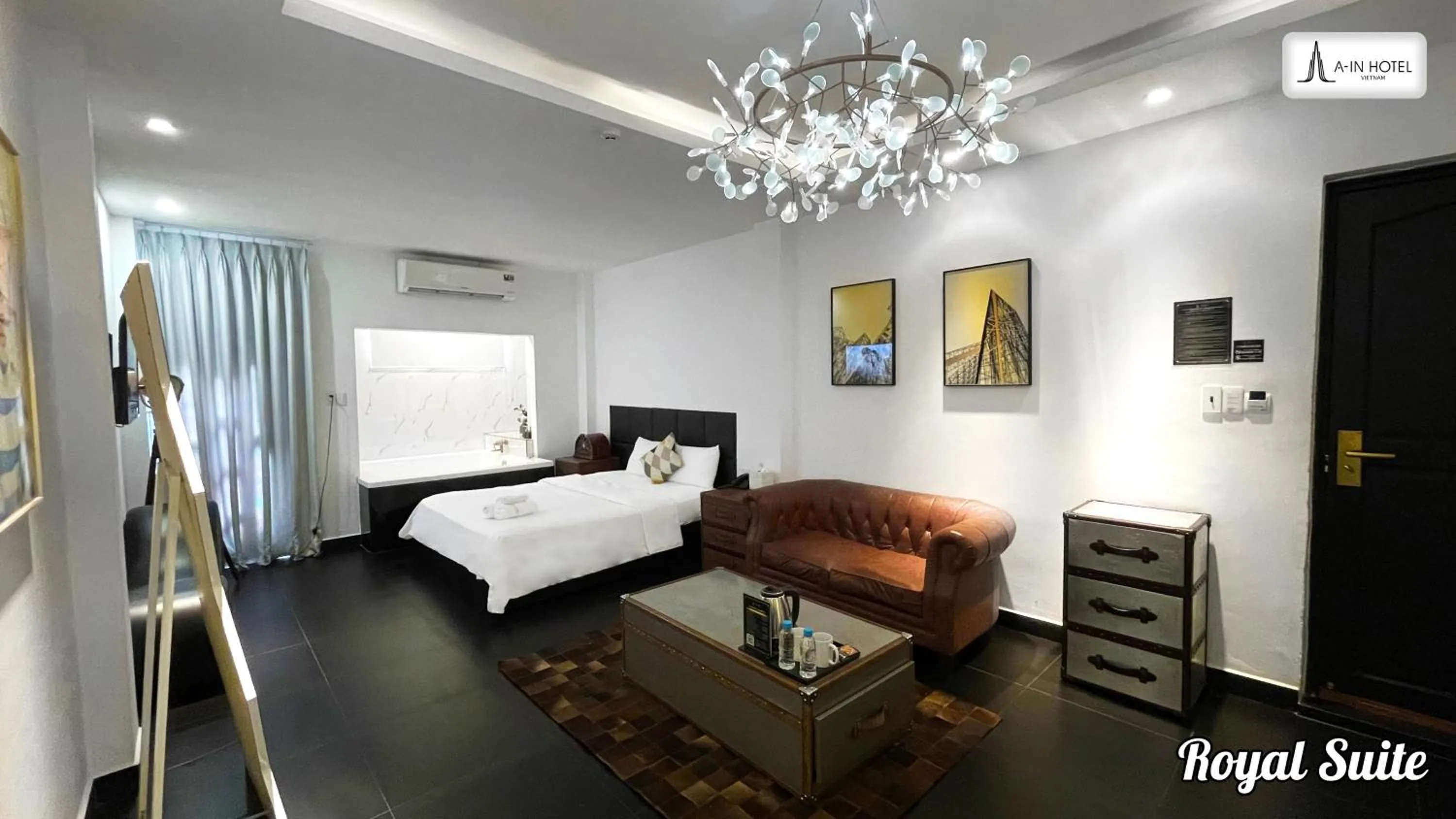 Bed in A In Hotel Glamour