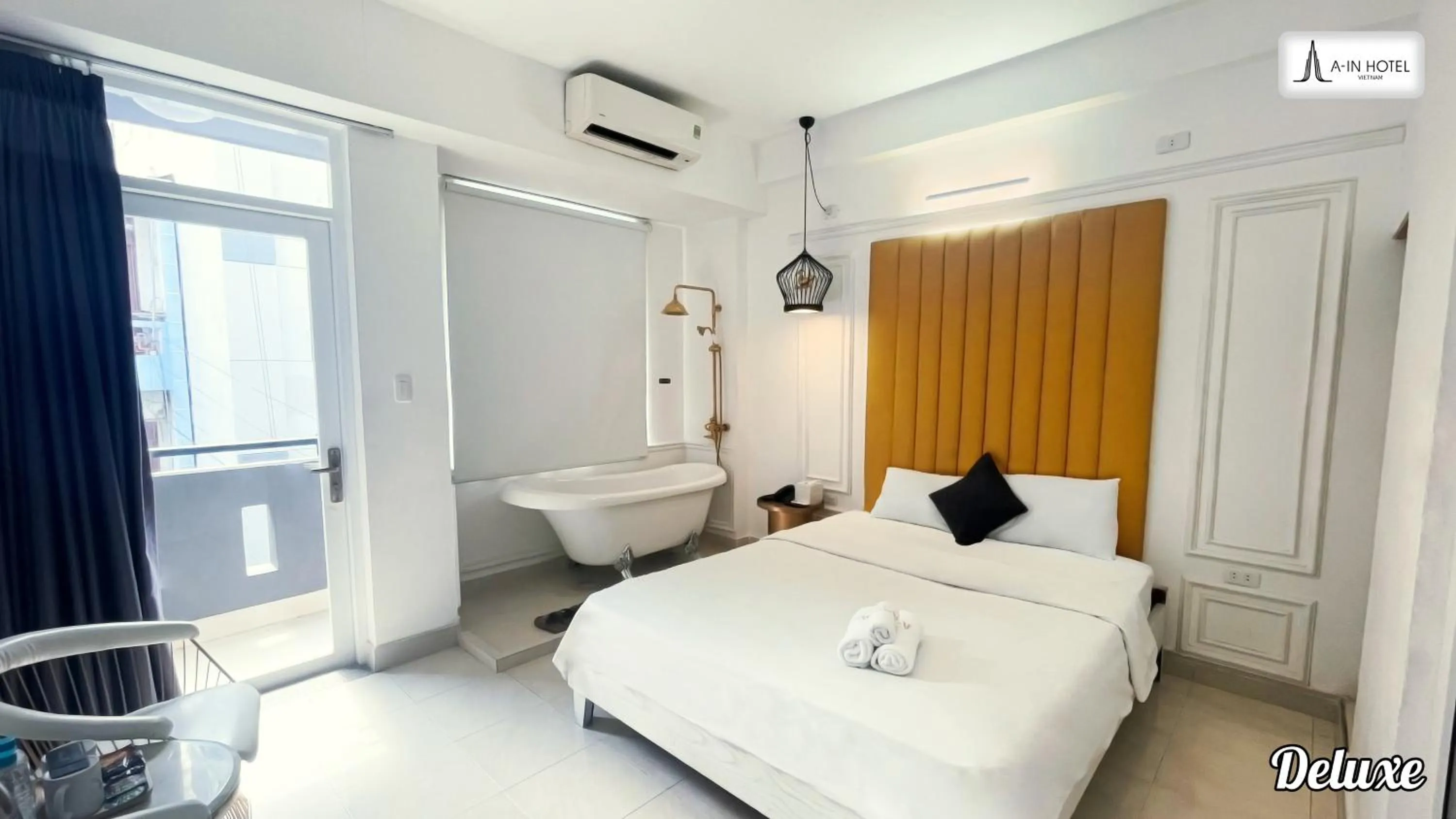 Bed in A In Hotel Glamour