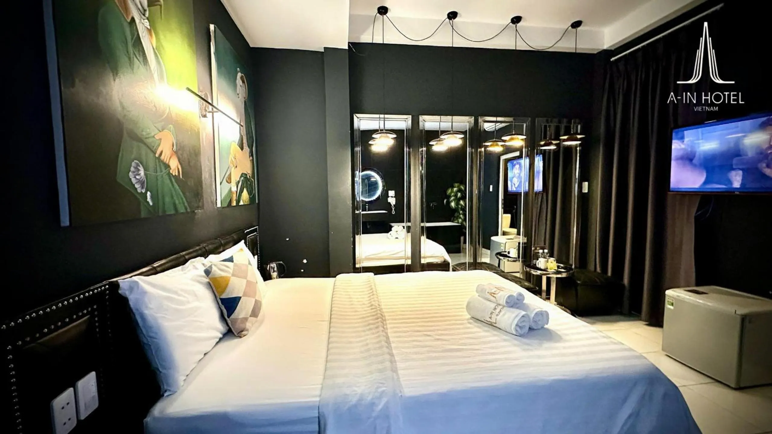 Bed in A In Hotel Glamour