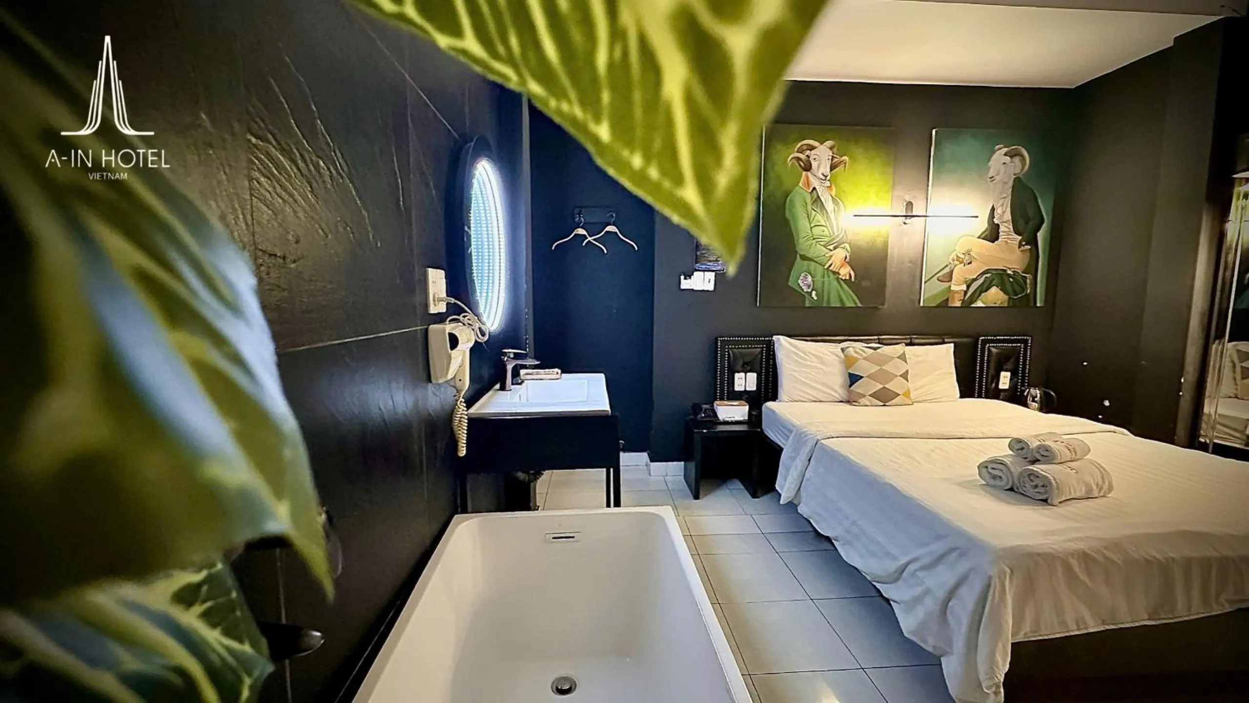 Bed in A In Hotel Glamour