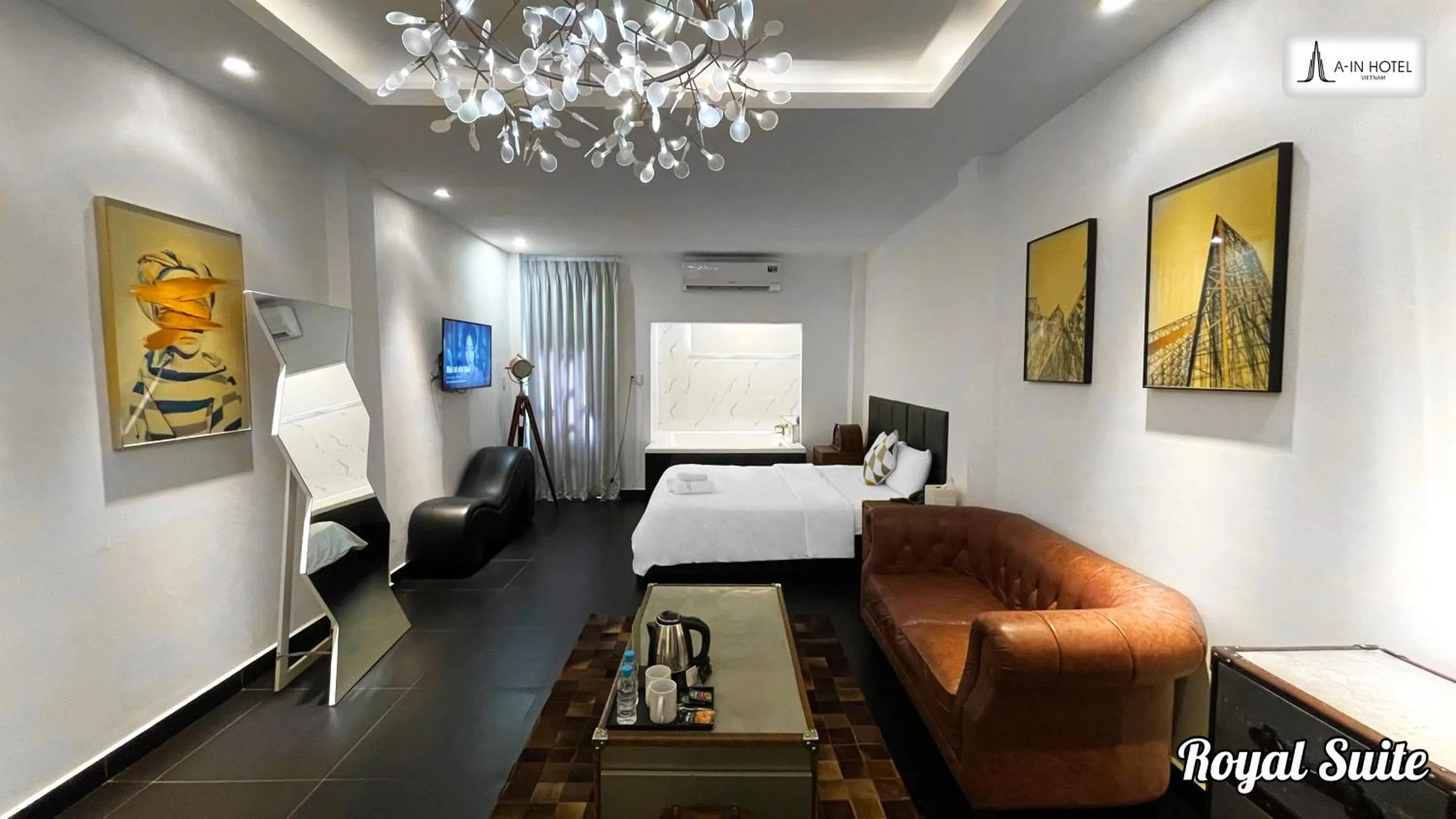 Bed in A In Hotel Glamour