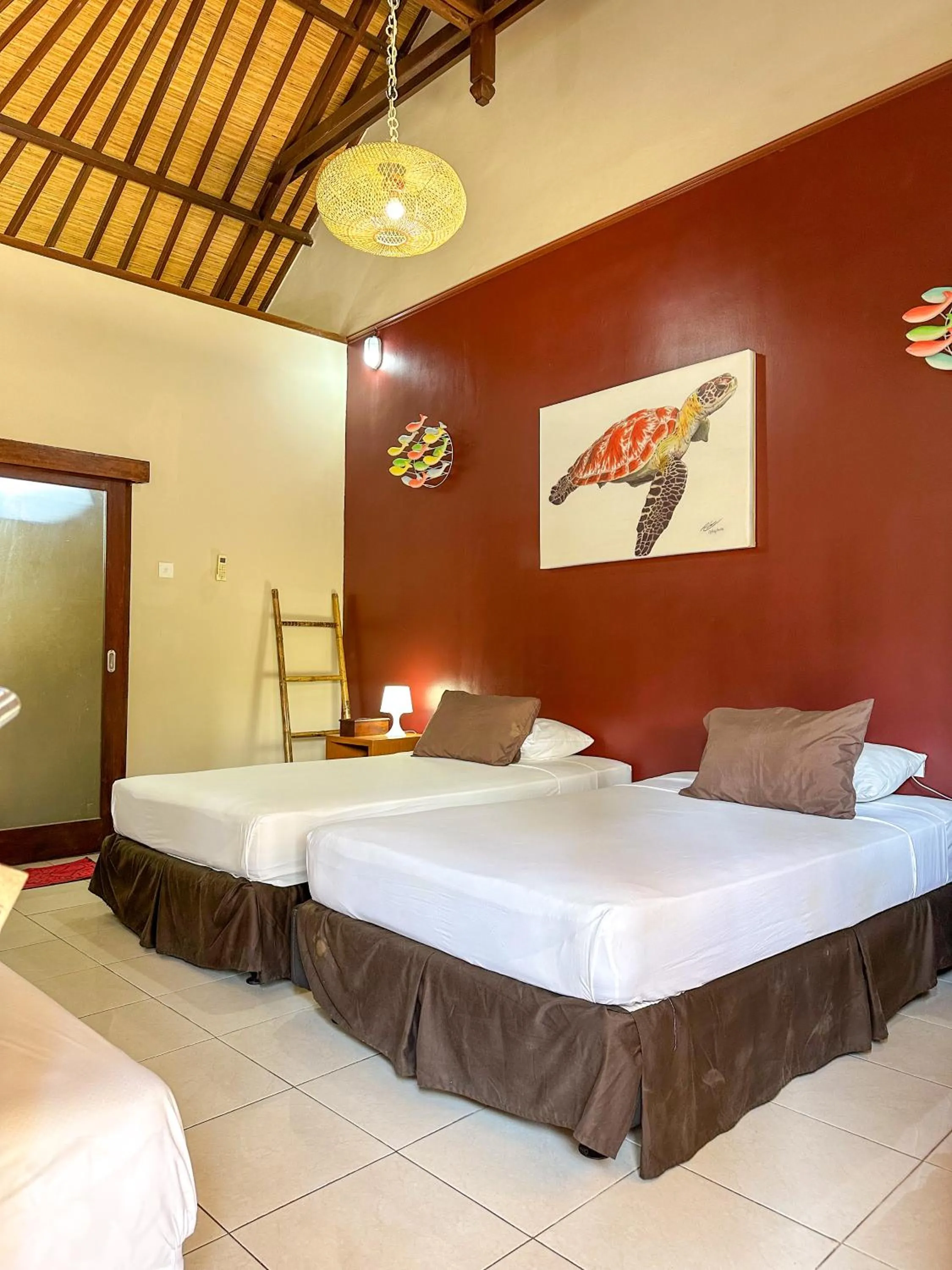 Bed in Trawangan Oasis