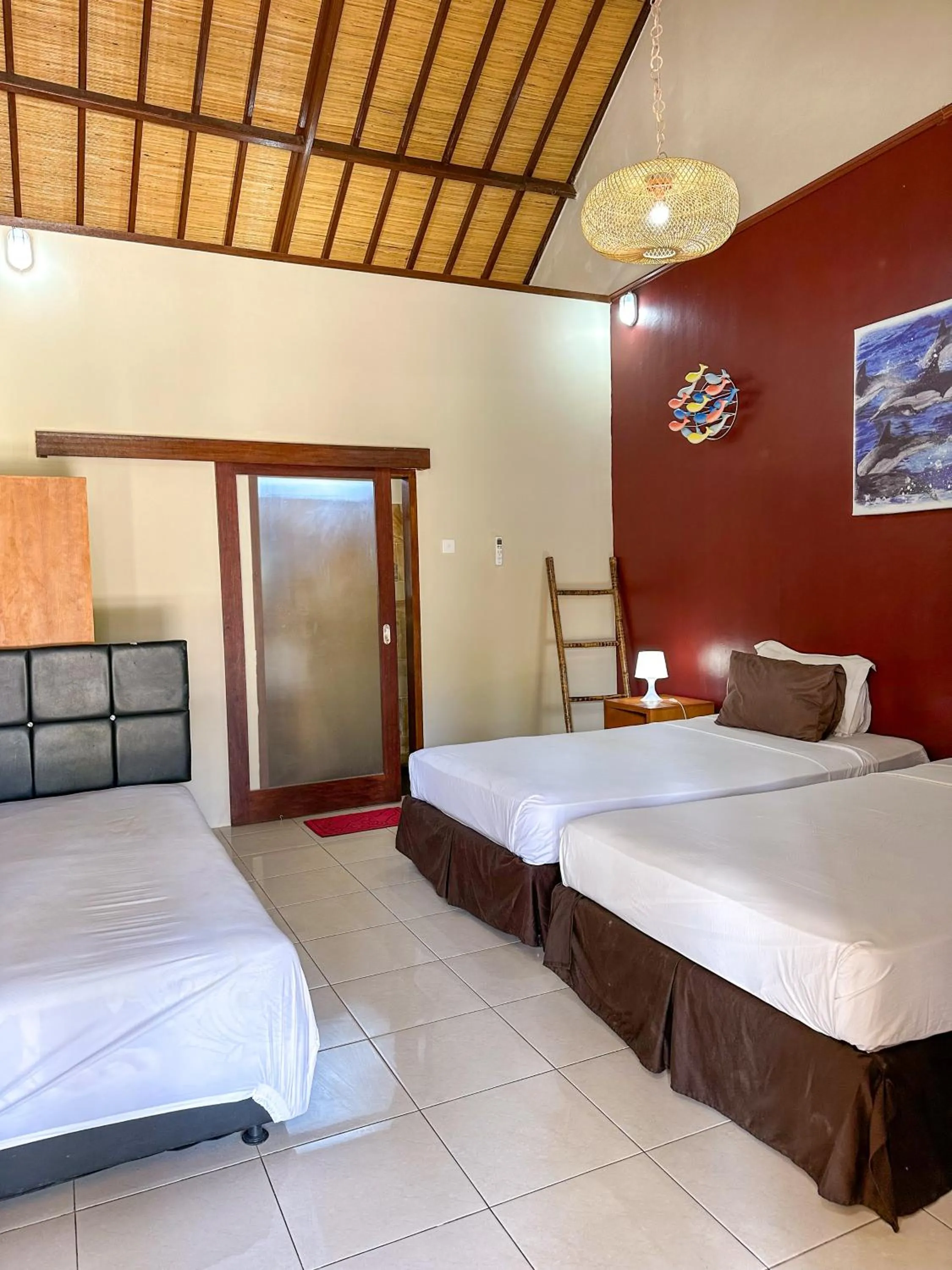 Bed in Trawangan Oasis