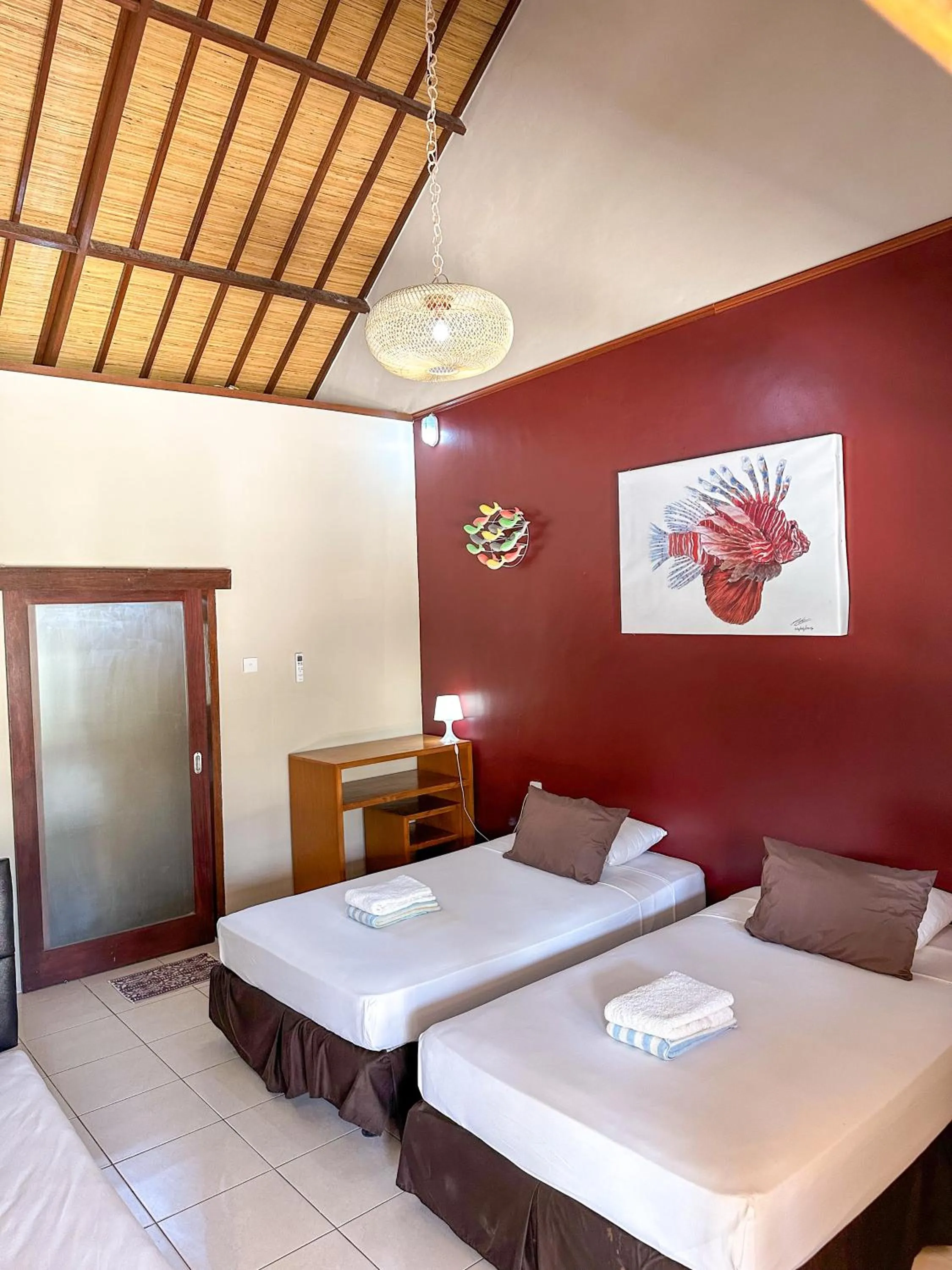 Bed in Trawangan Oasis