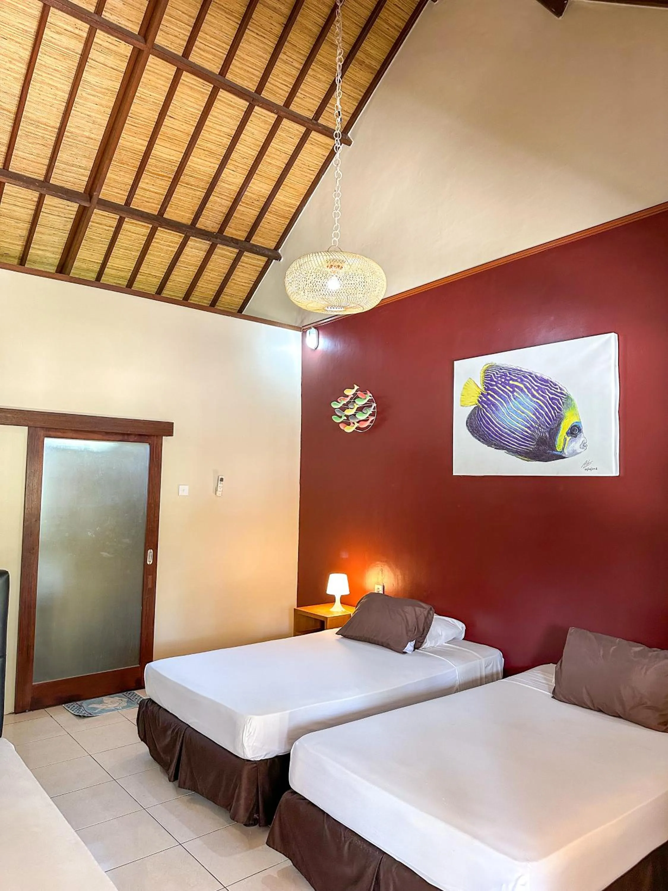 Bed in Trawangan Oasis