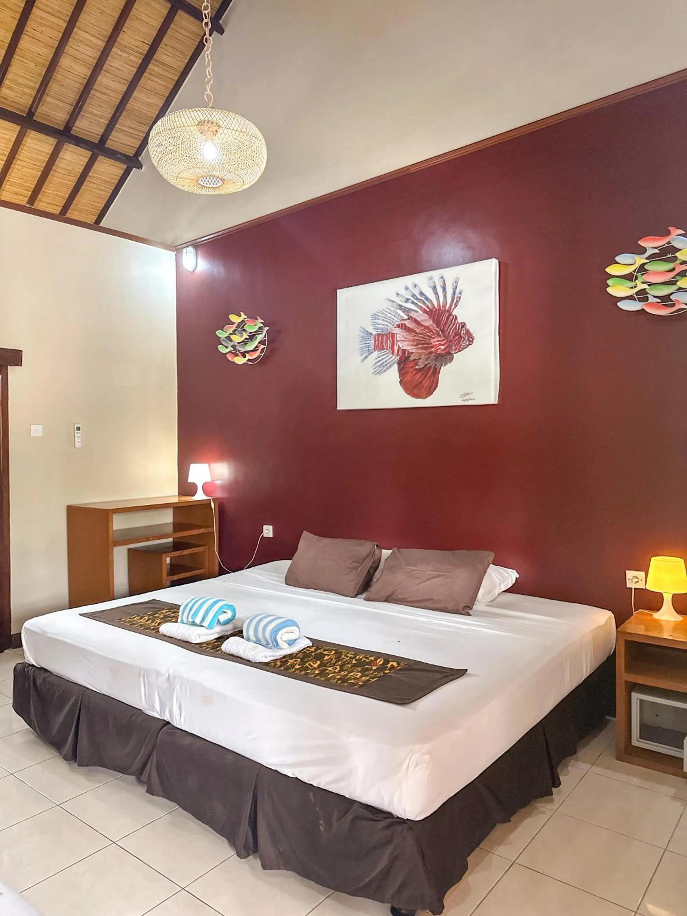 Bed in Trawangan Oasis