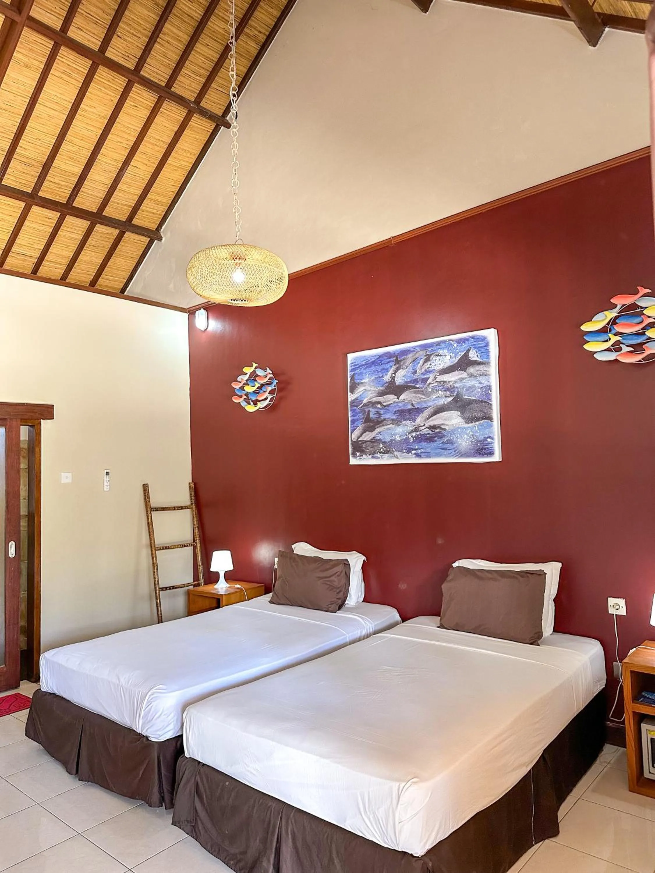 Bed in Trawangan Oasis