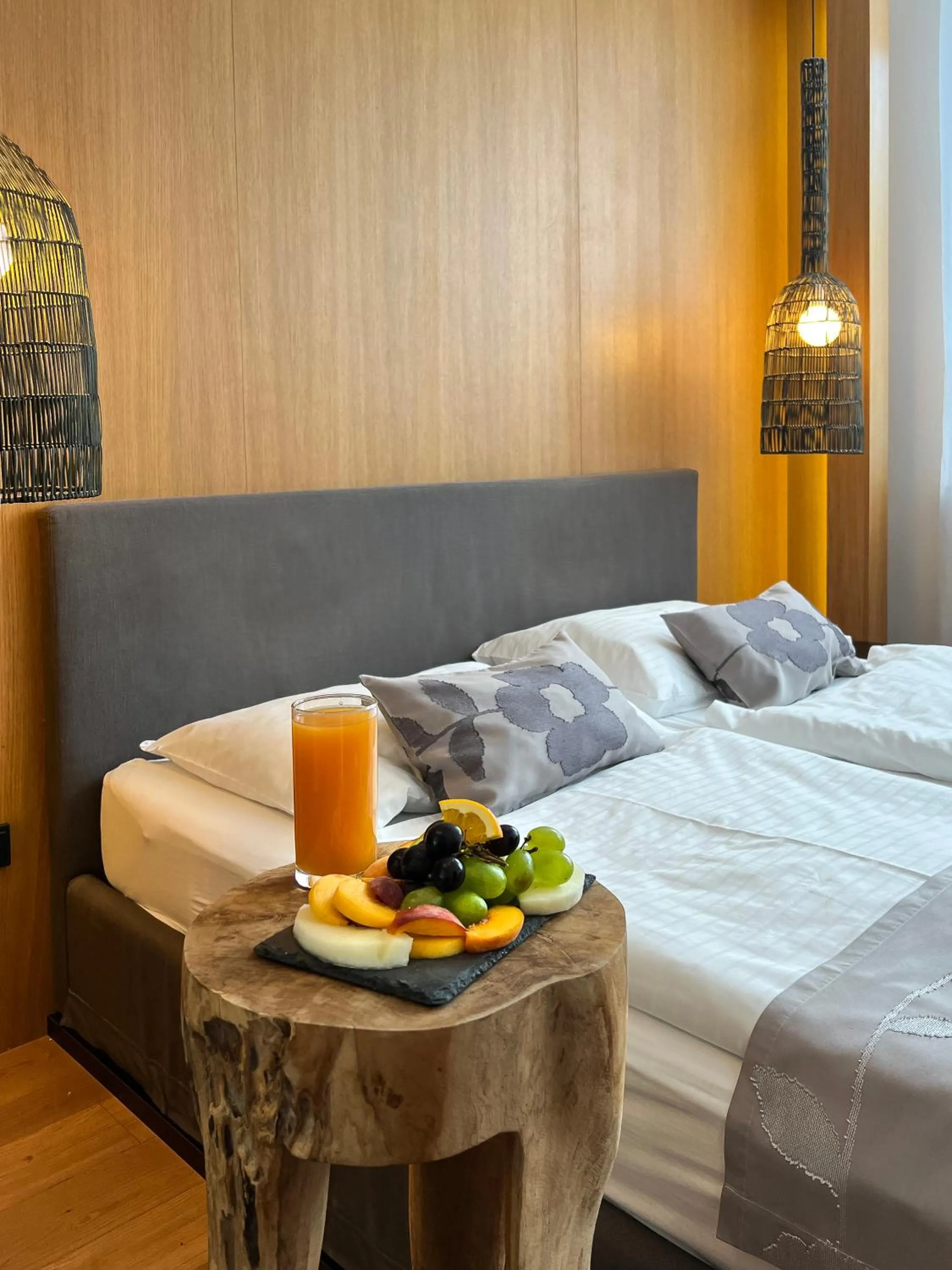 Bed in Hotel Tomášov