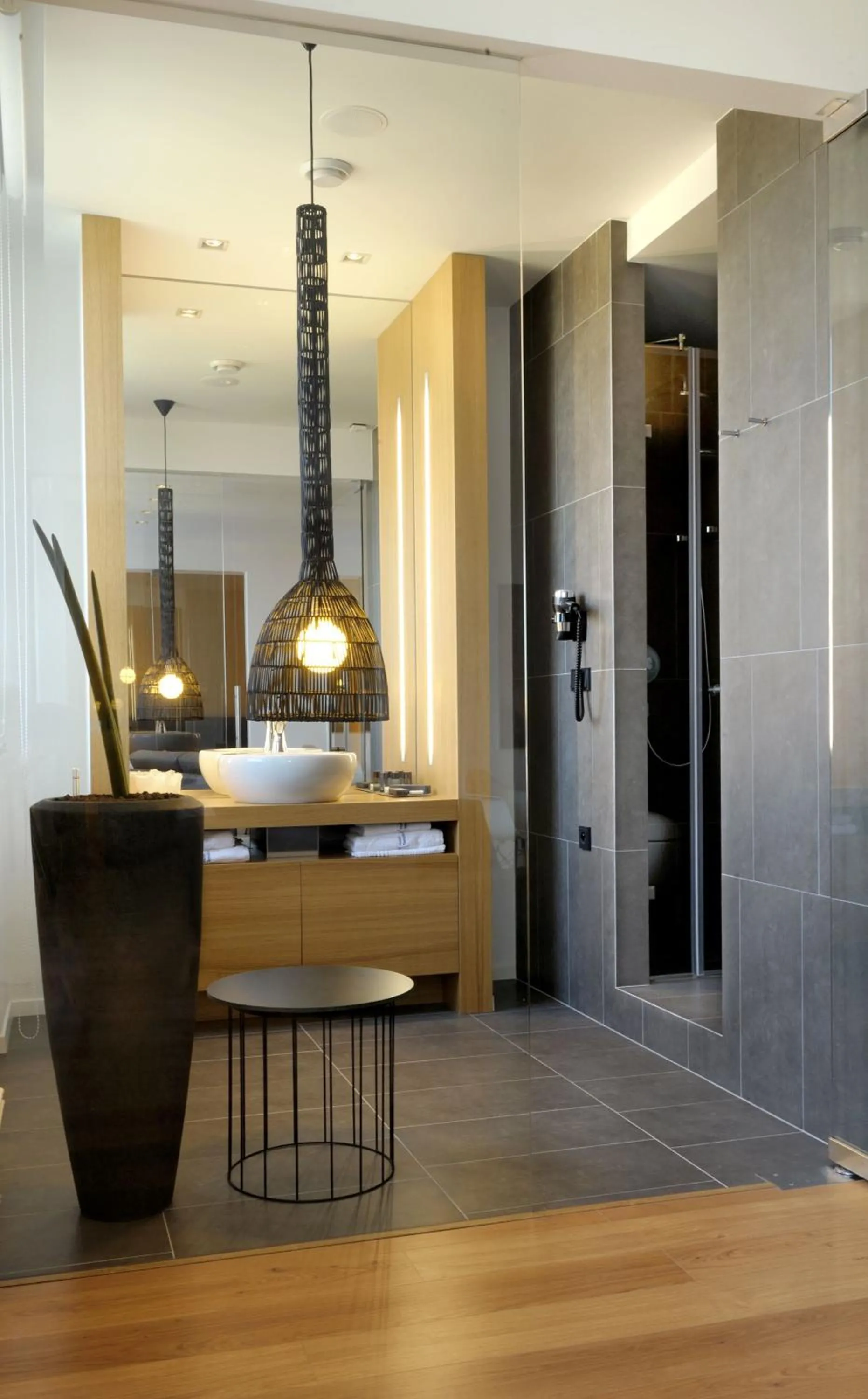 Bathroom in Hotel Tomášov