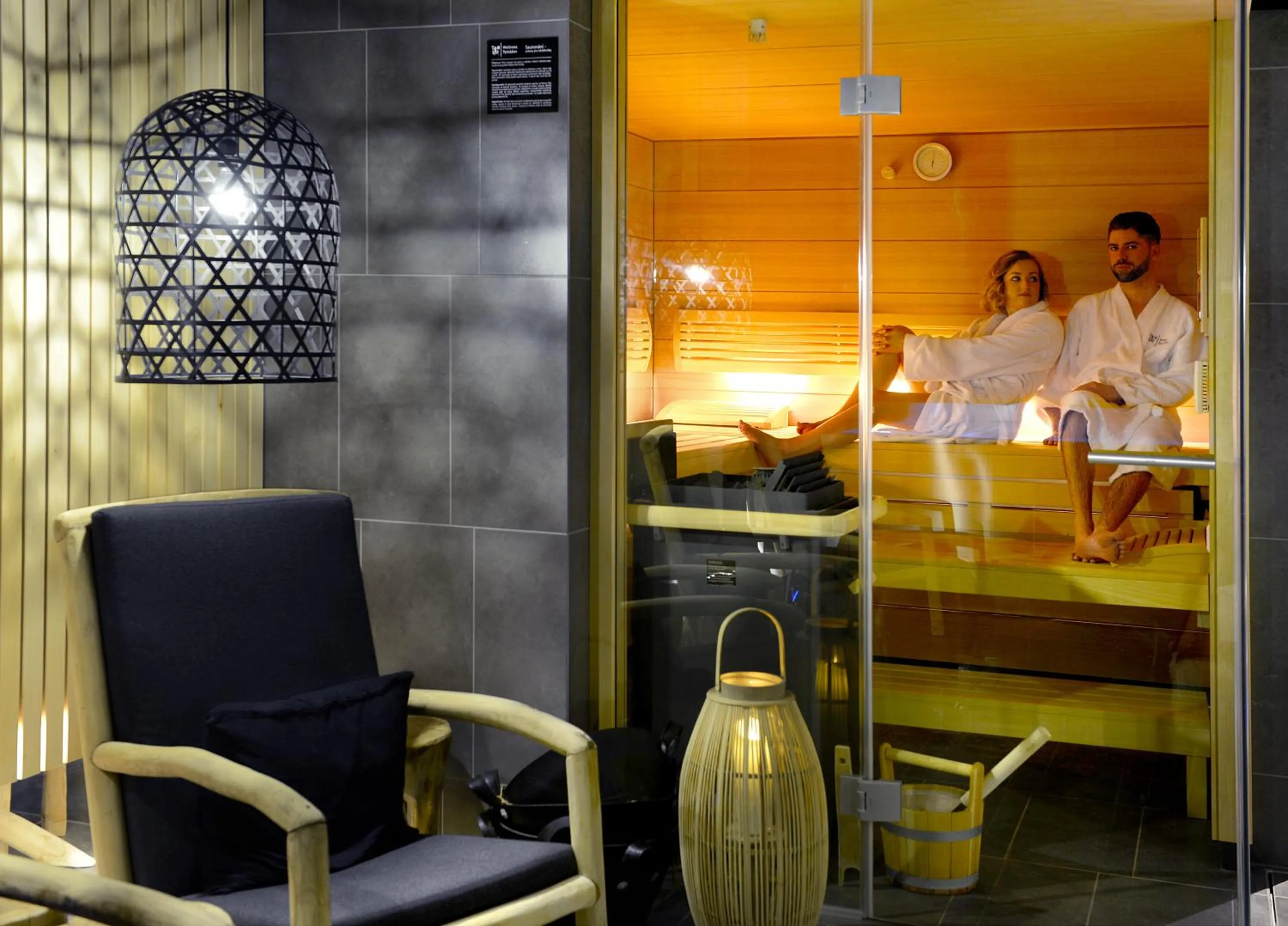 Hot Tub in Hotel Tomášov