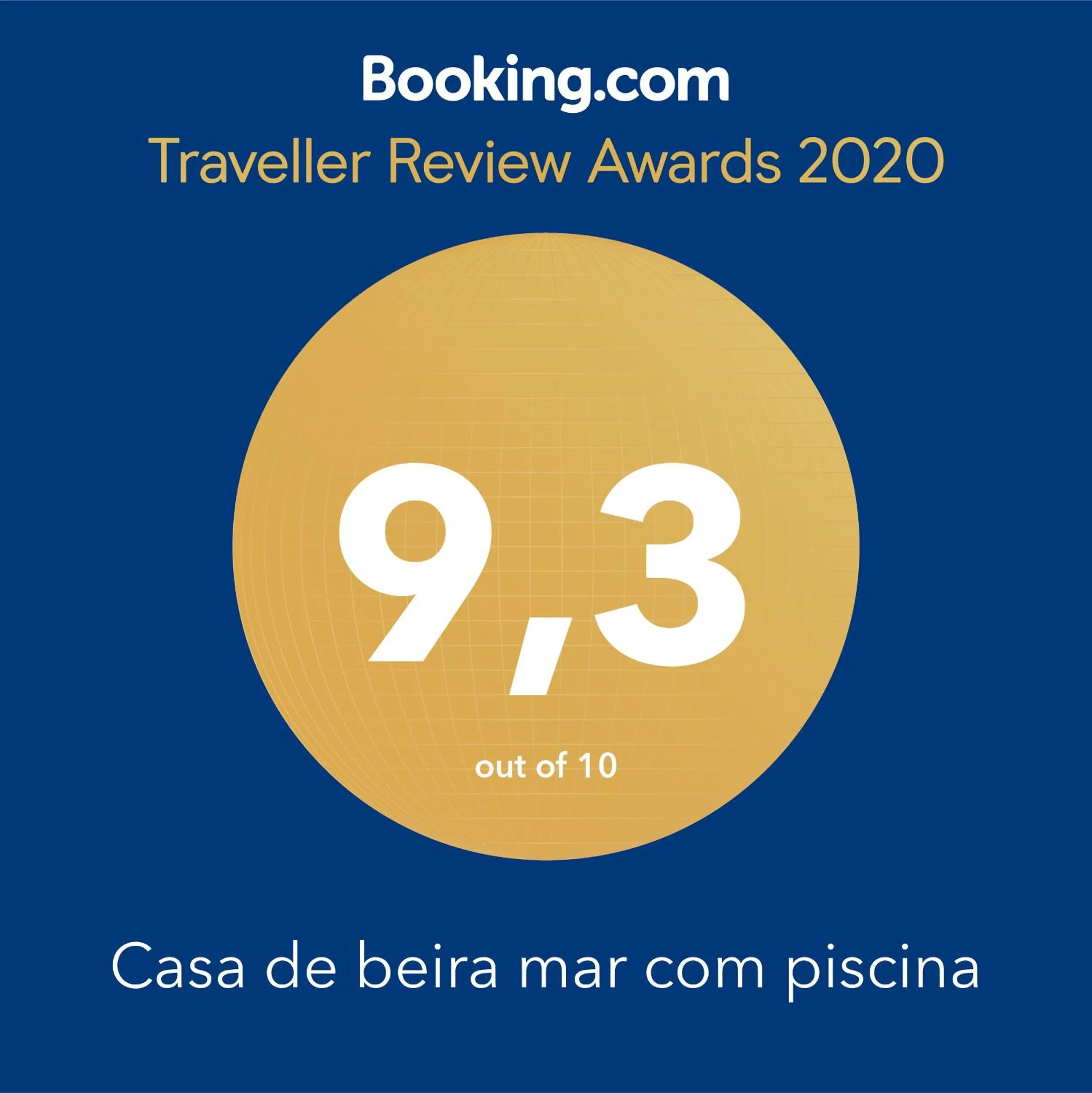 Casa de beira mar com piscina