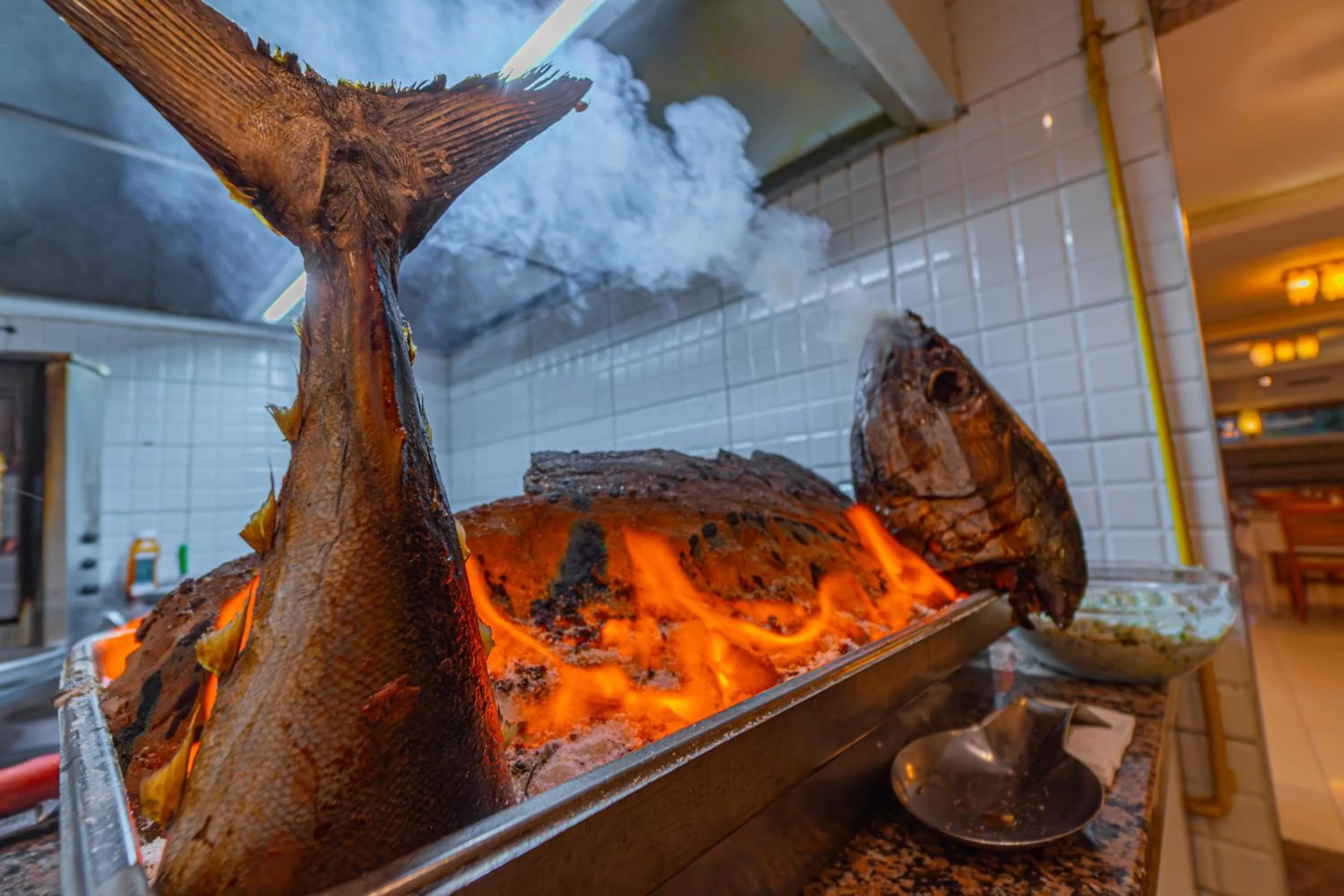 Dining area in Mesut Hotel