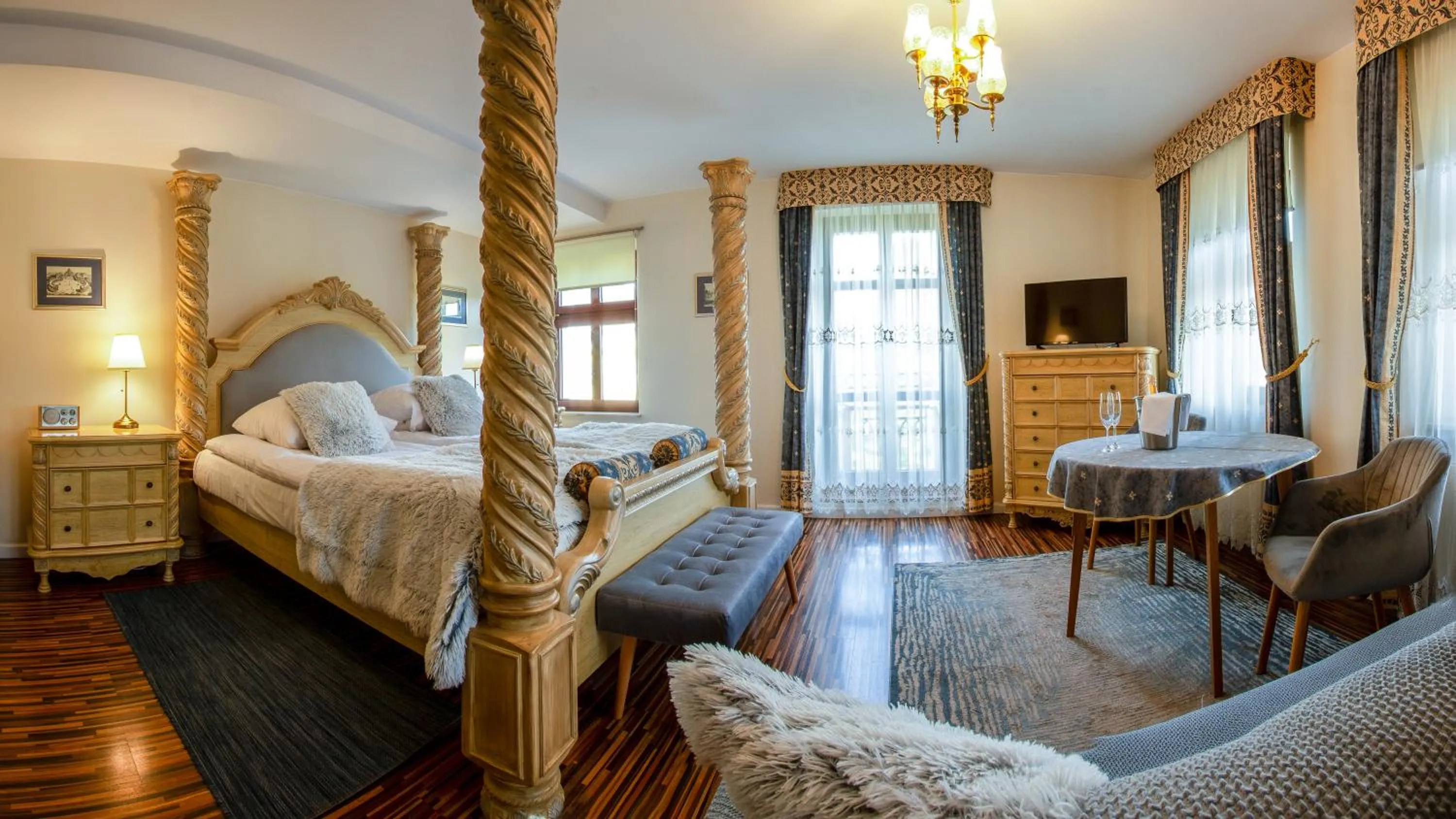 Bed in Hotel Maria Helena