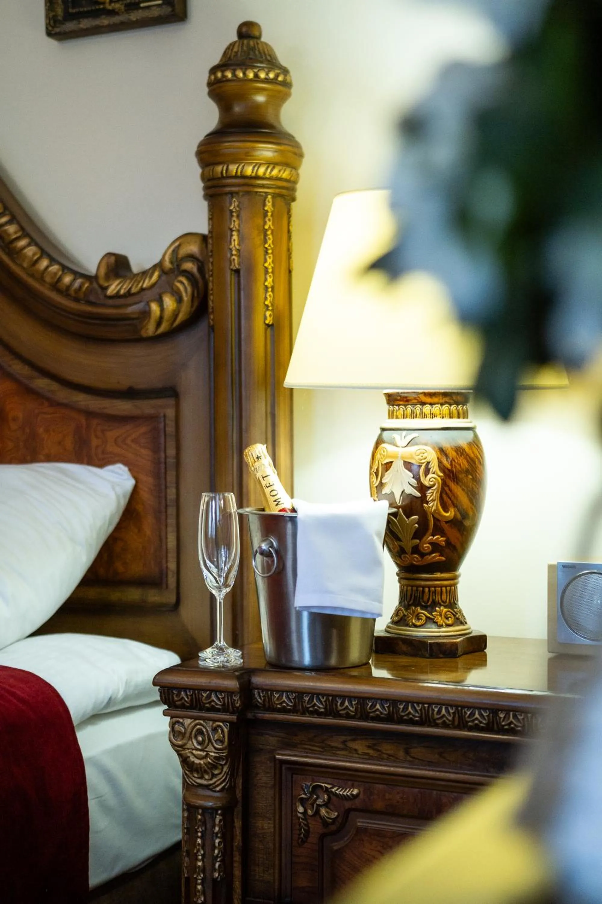 Bed in Hotel Maria Helena