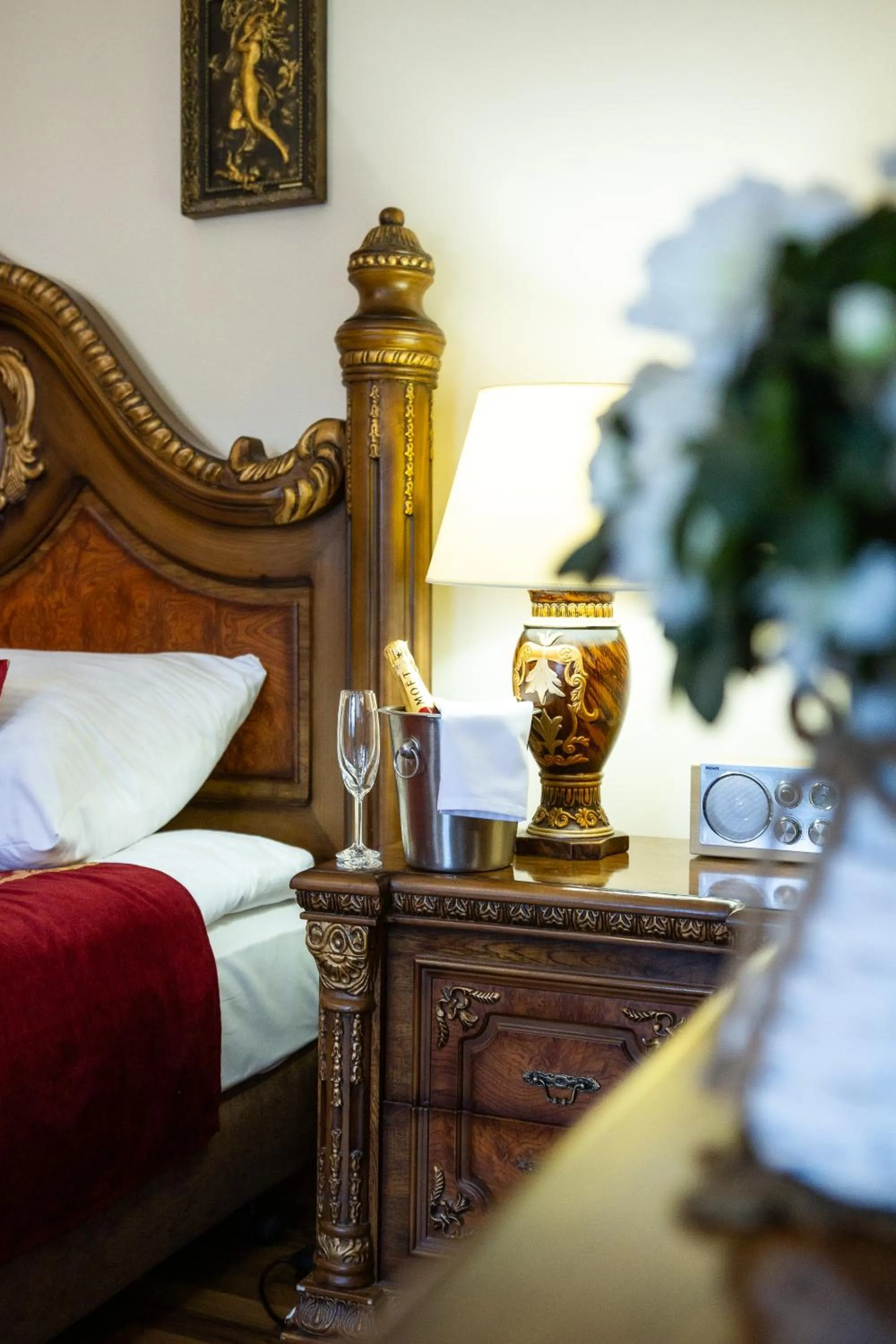 Bed in Hotel Maria Helena