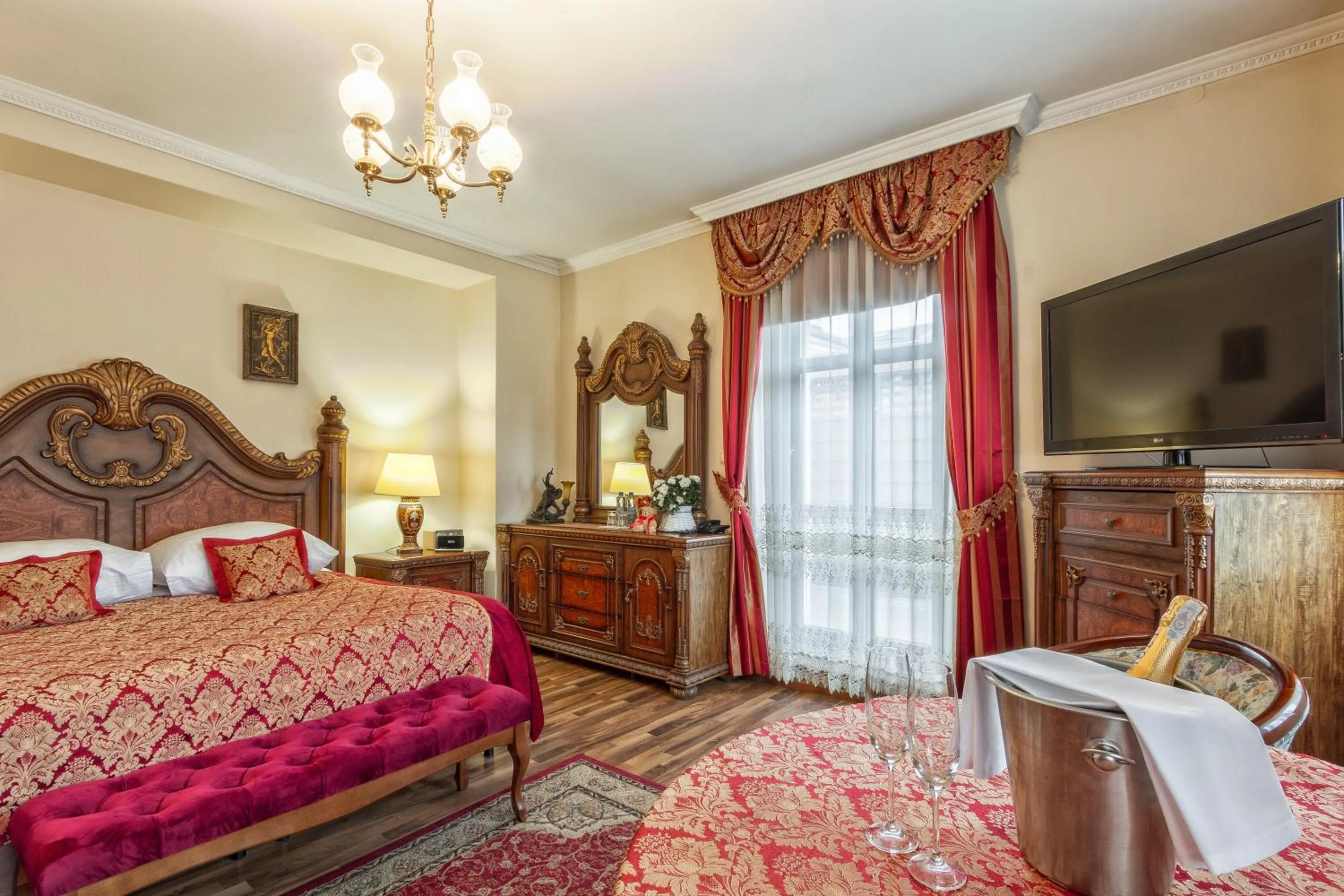 Bed in Hotel Maria Helena