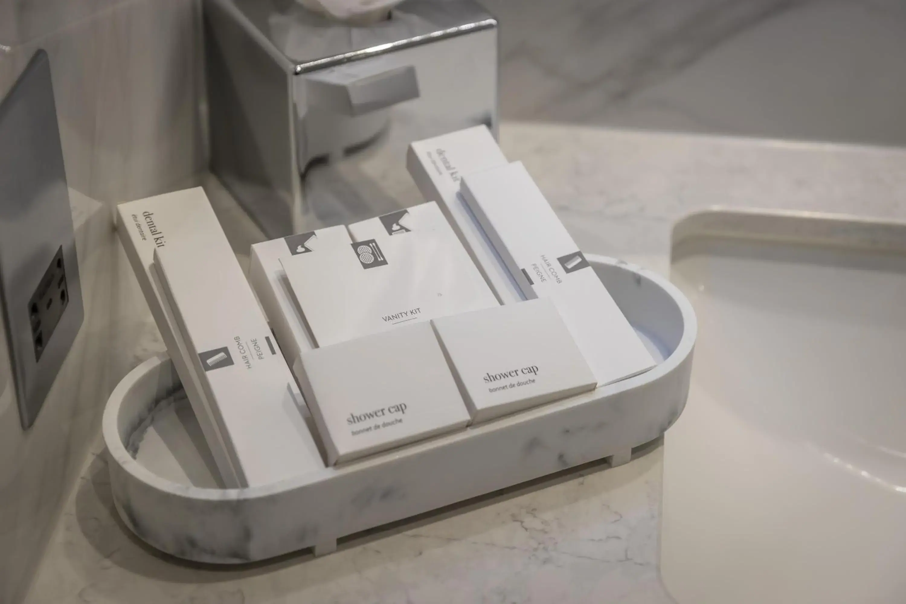 Bathroom in Hilton Dublin Bathroom in Hilton Dublin