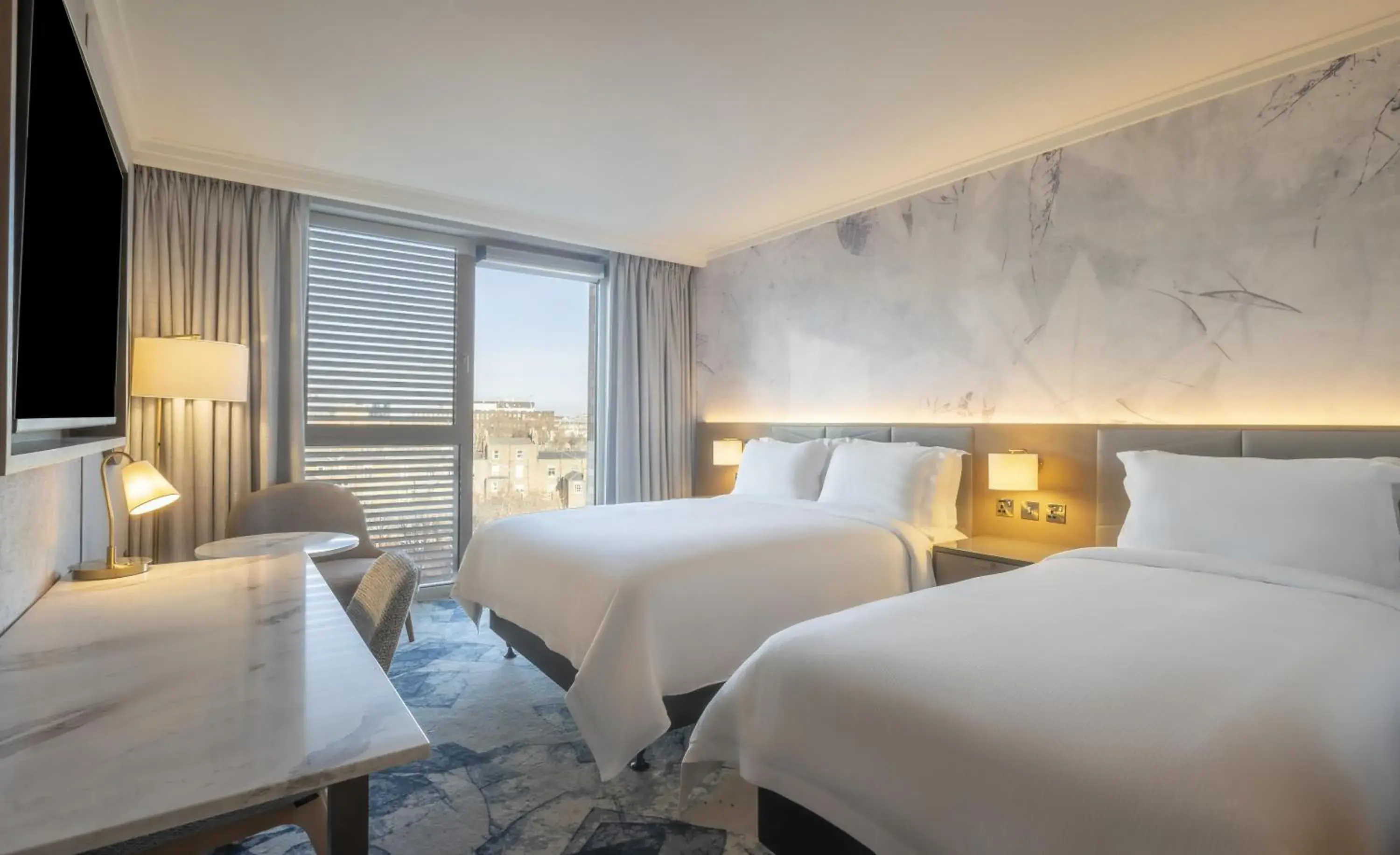 Bed in Hilton Dublin Bed in Hilton Dublin