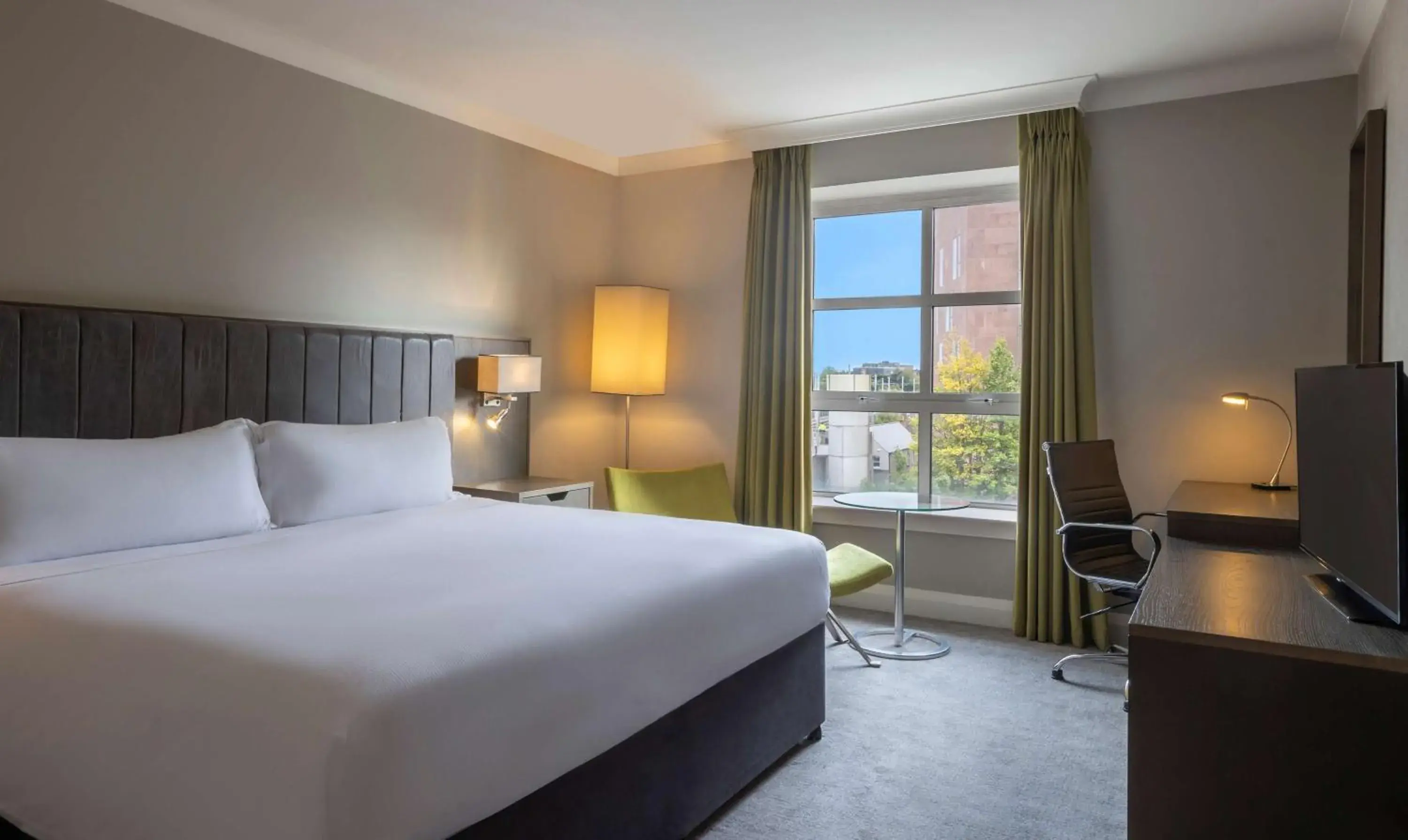 Bed in Hilton Dublin Bed in Hilton Dublin