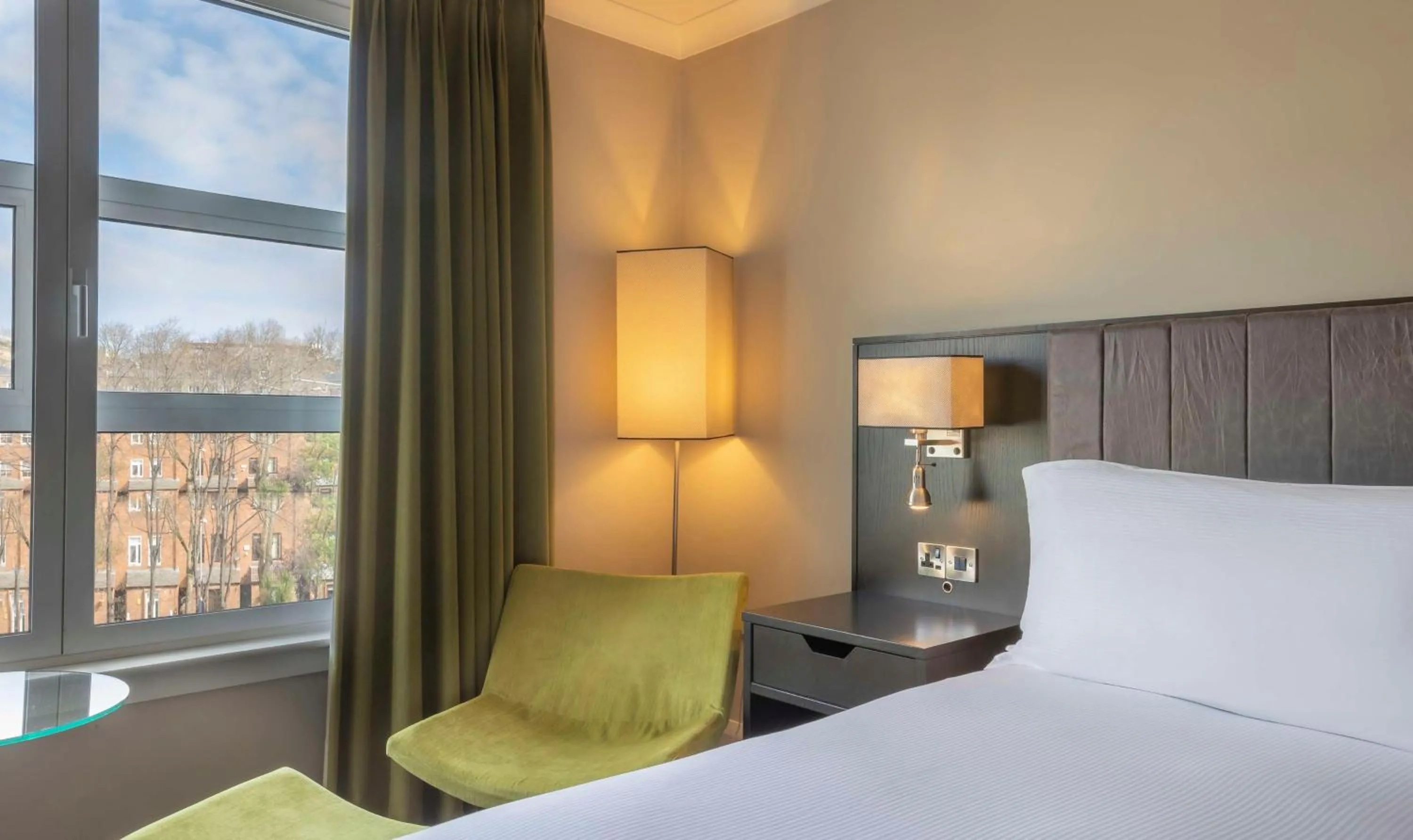 Bed in Hilton Dublin